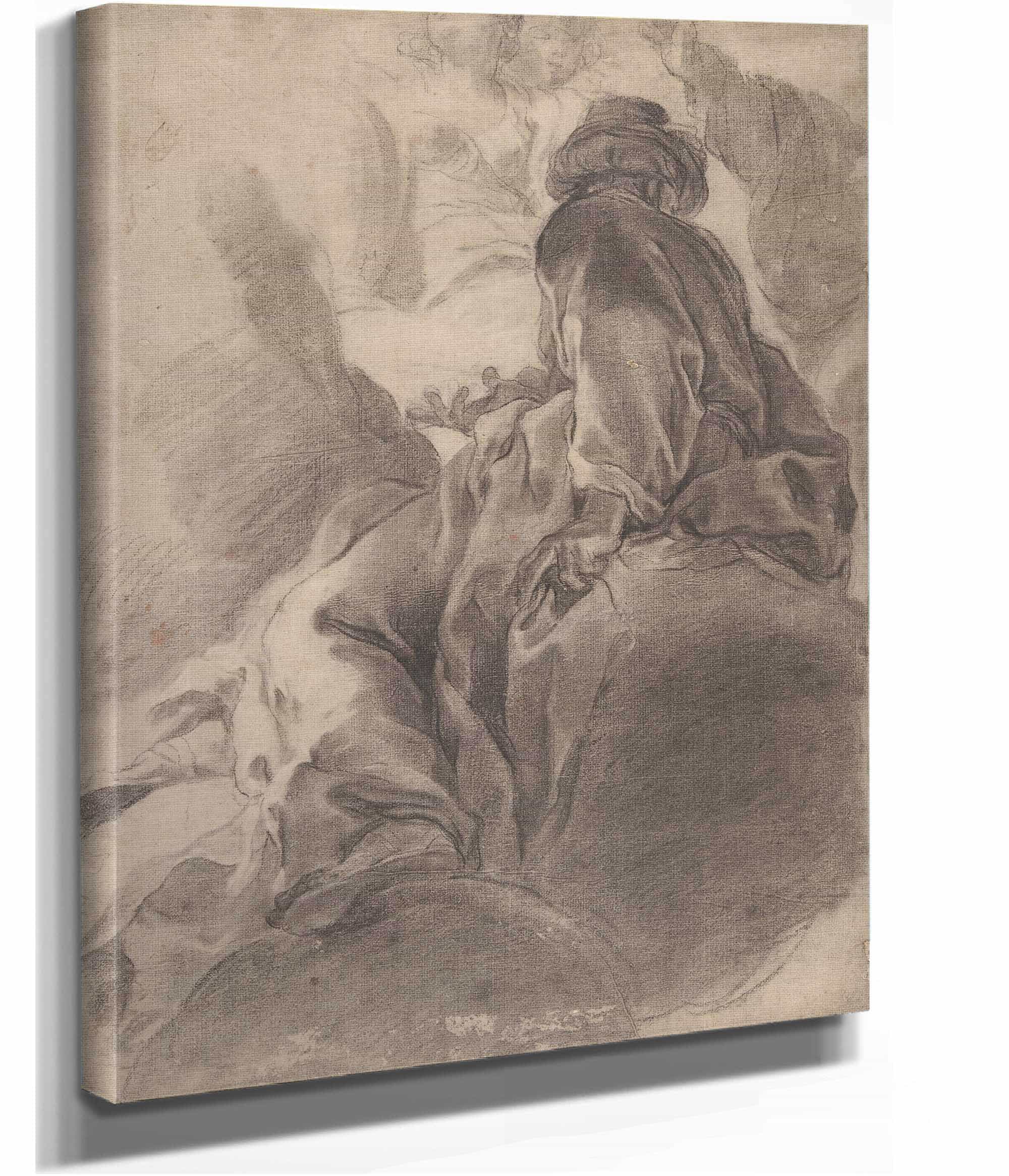 Seated Prophet by Gaetano Gandolfi