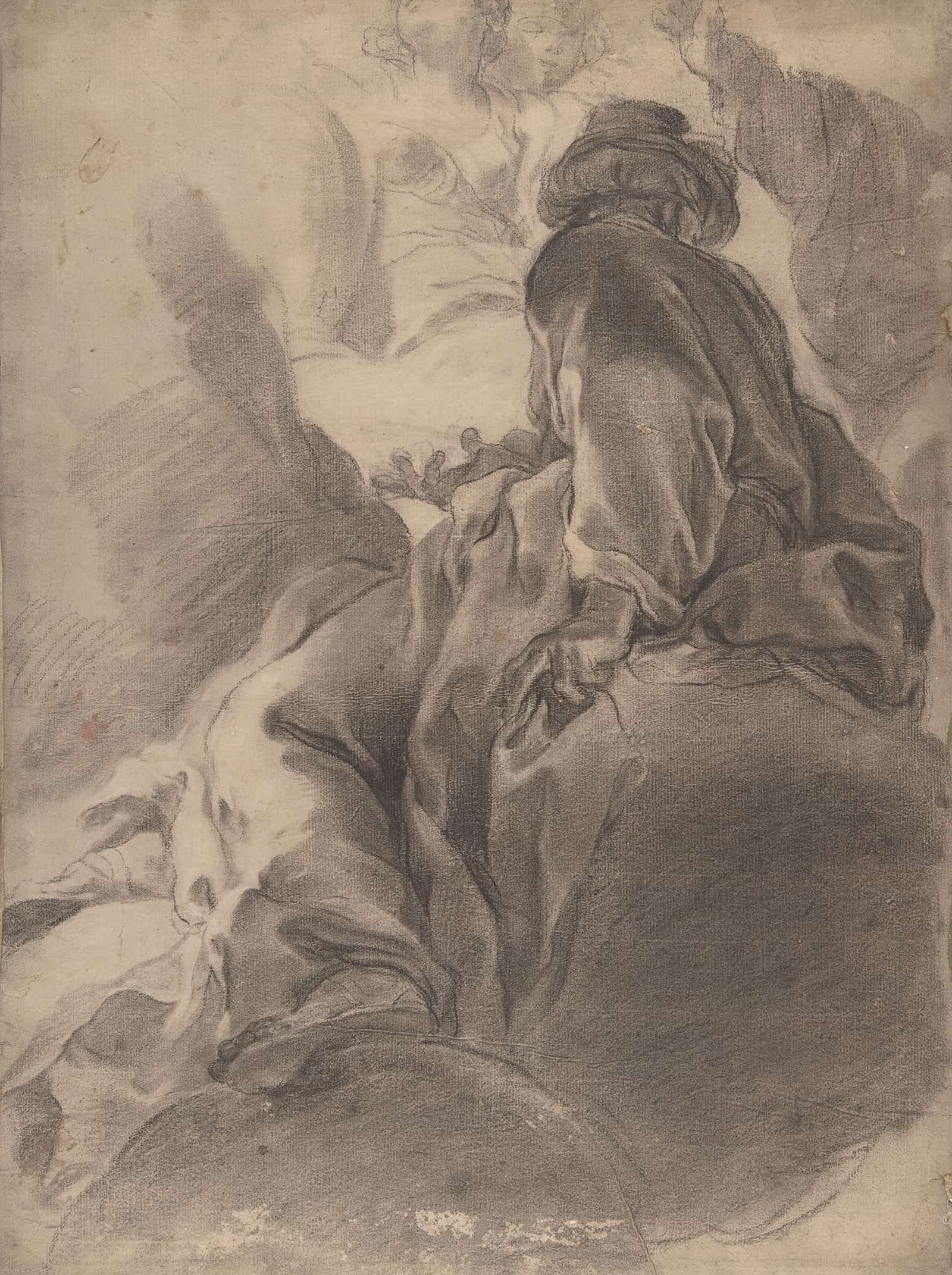 Seated Prophet by Gaetano Gandolfi