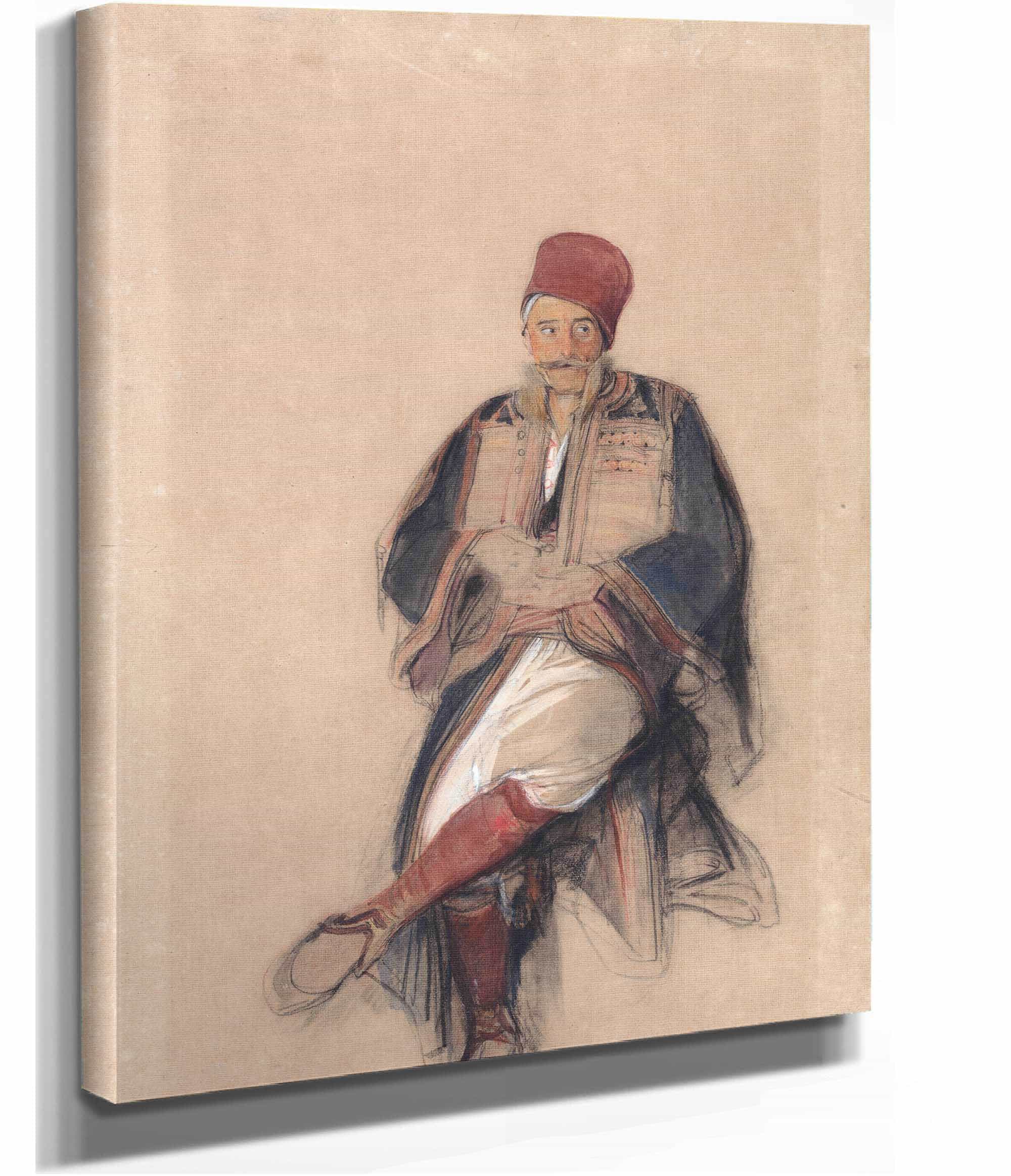 Seated Turk by John Frederick Lewis