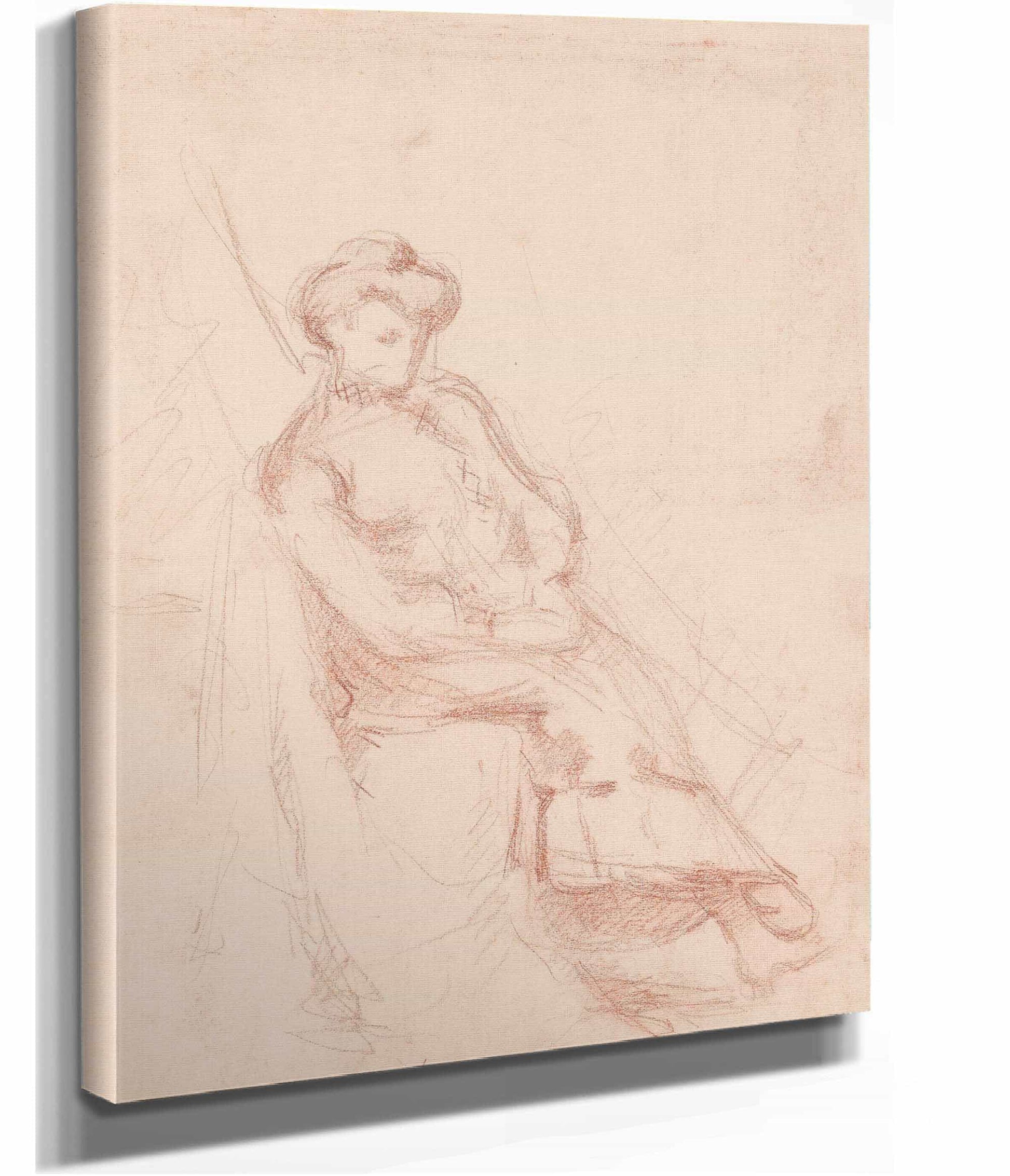Seated Woman by Jules Schmalzigaug