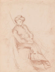 Seated Woman by Jules Schmalzigaug