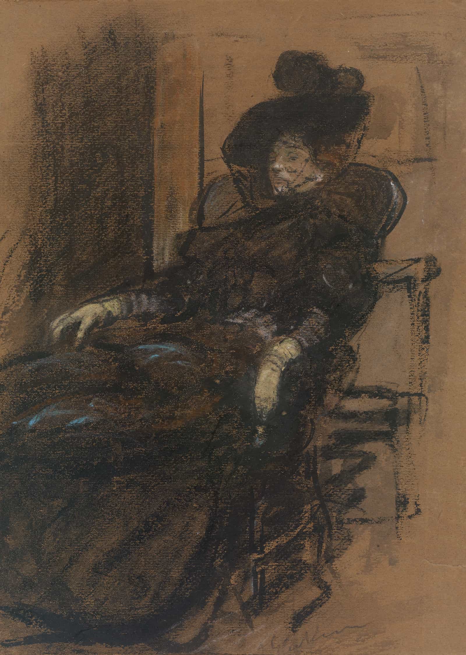 Seated Woman by William James Glackens