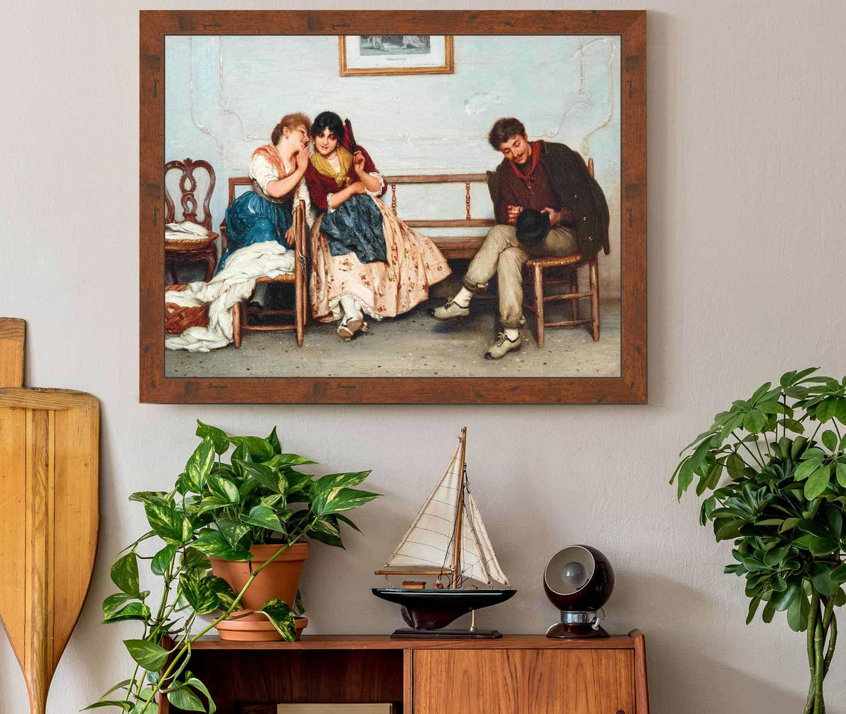 Secrets by Eugen Von Blaas