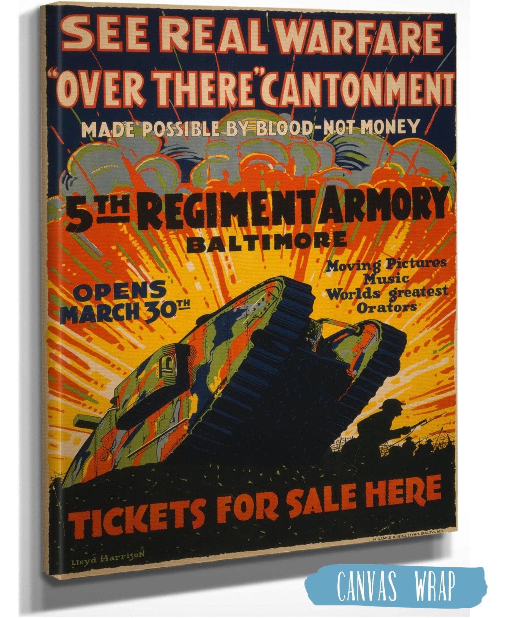 See Real Warfare - "Over There" Cantonment
