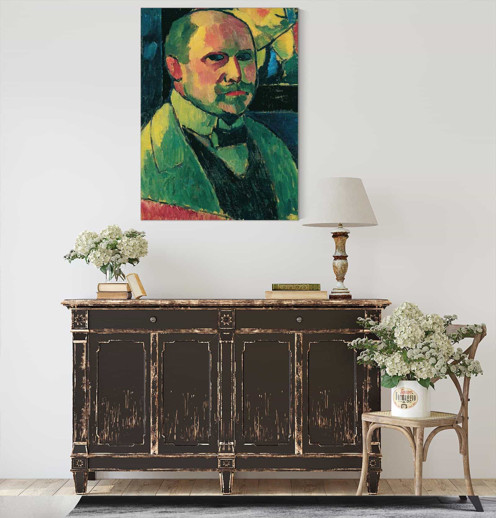Selbstbildnis by Alexej Von Jawlensky