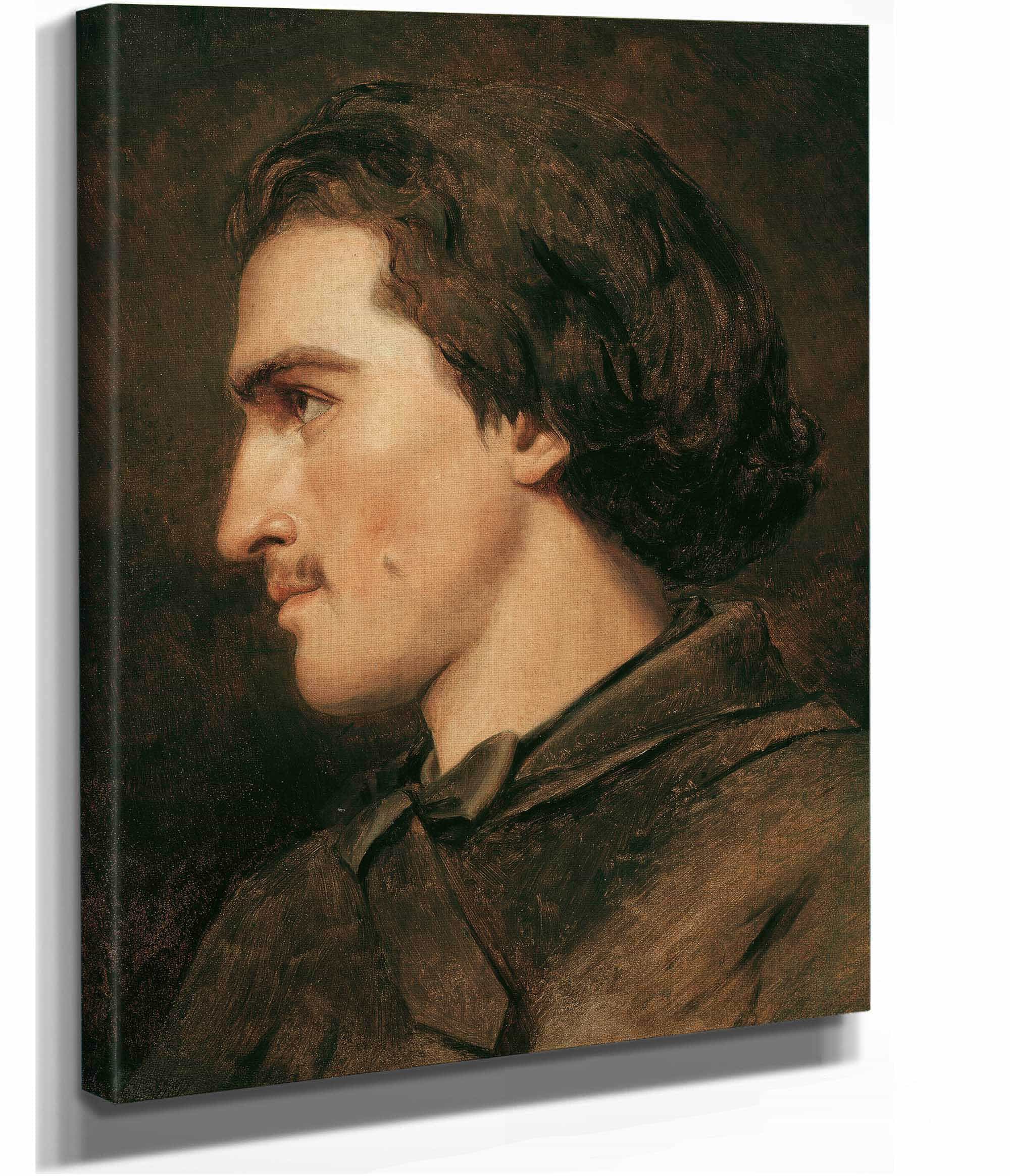 Selbstbildnis by Anselm Feuerbach