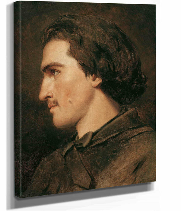 Selbstbildnis by Anselm Feuerbach