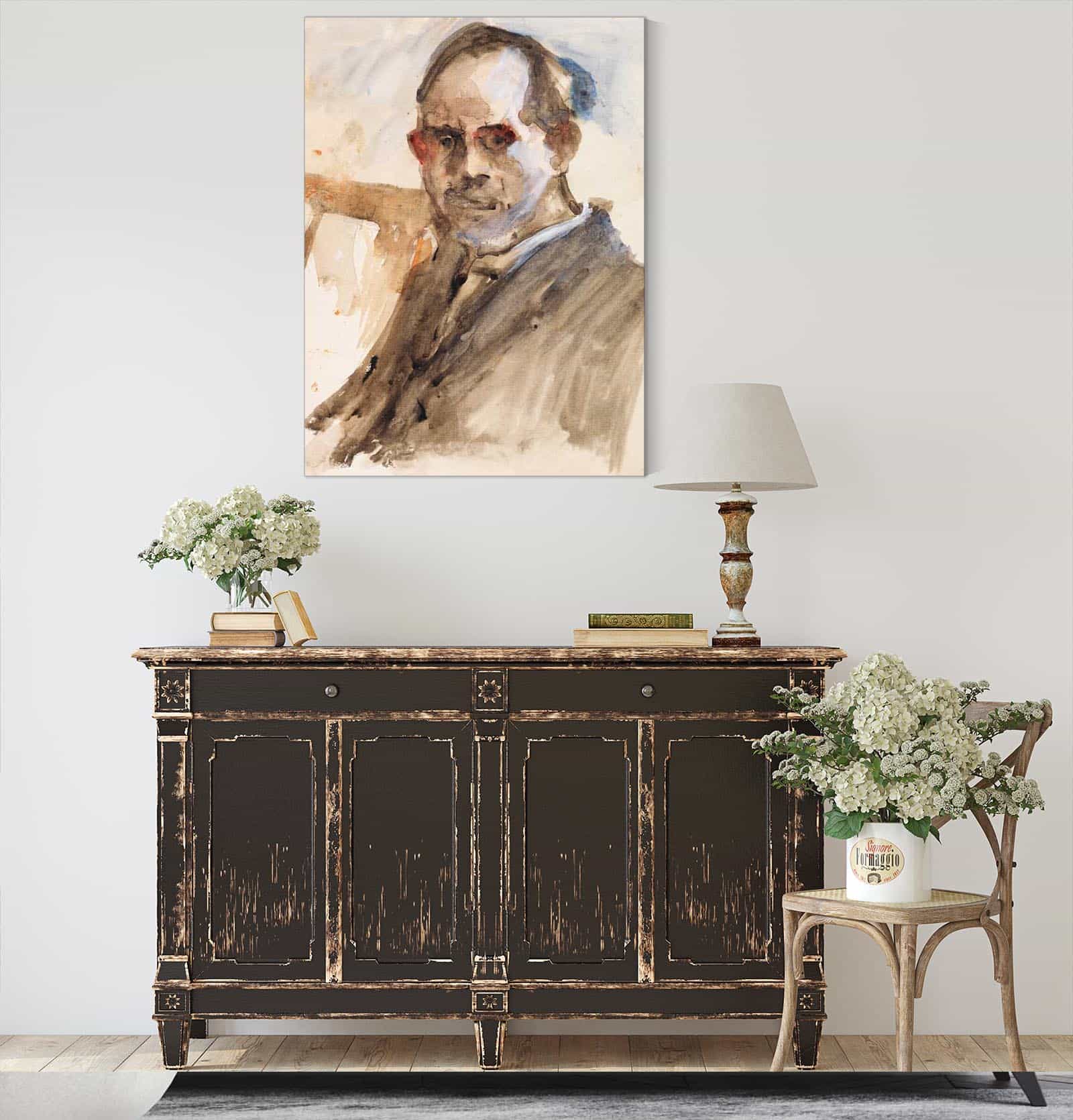 Selbstbildnis by Lovis Corinth