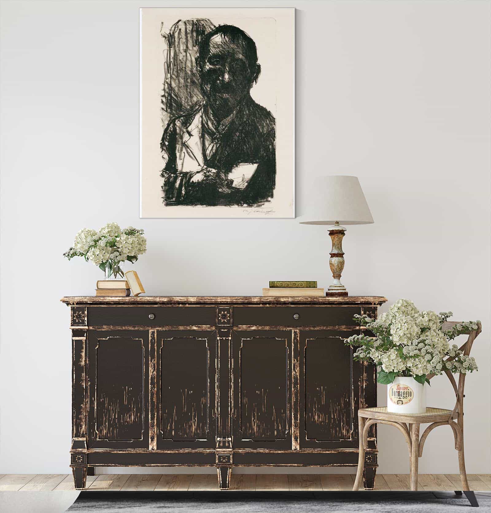Selbstbildnis by Lovis Corinth