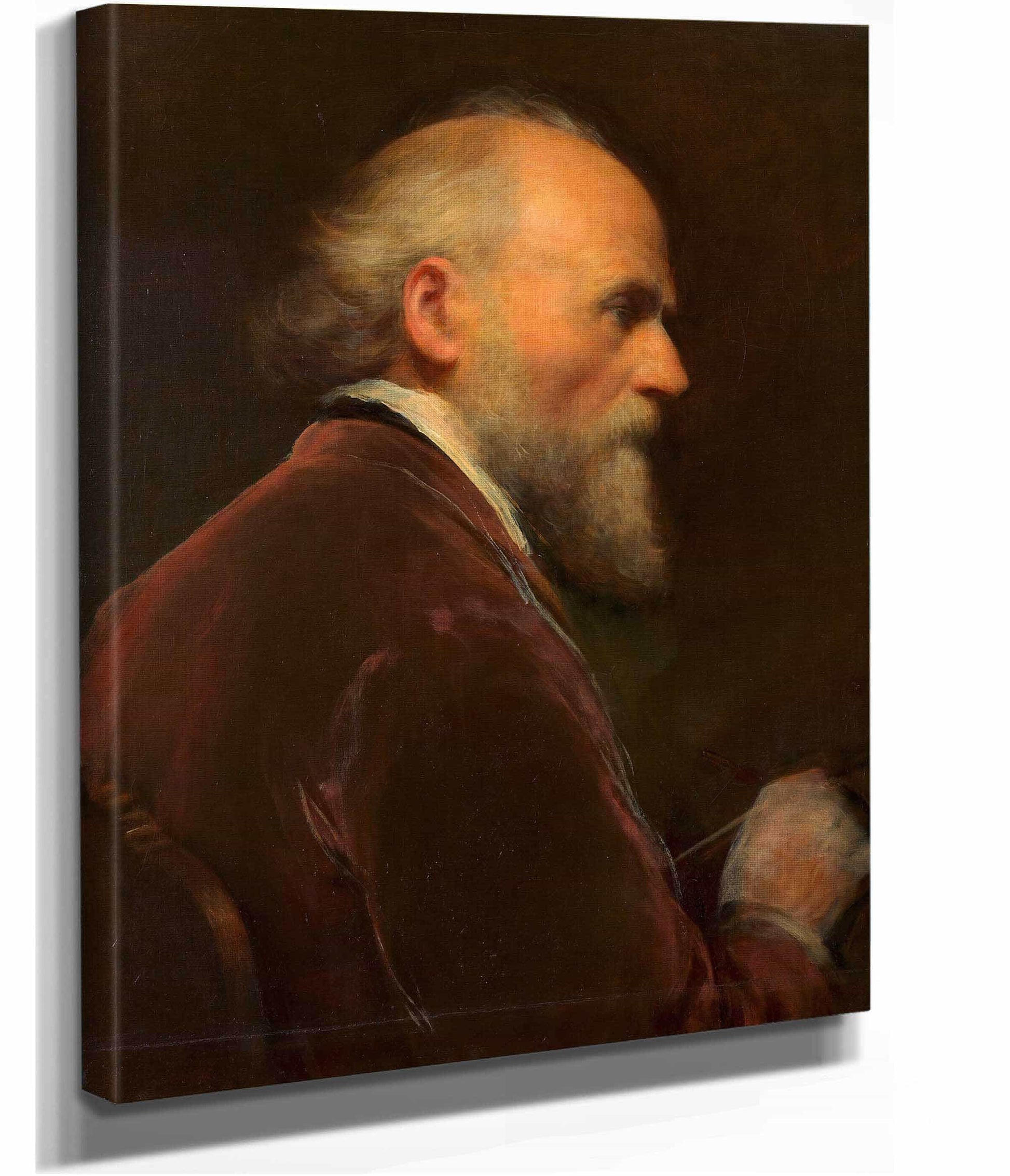 Selbstbildnis Friedrich Von Amerling  by Friedrich Von Amerling