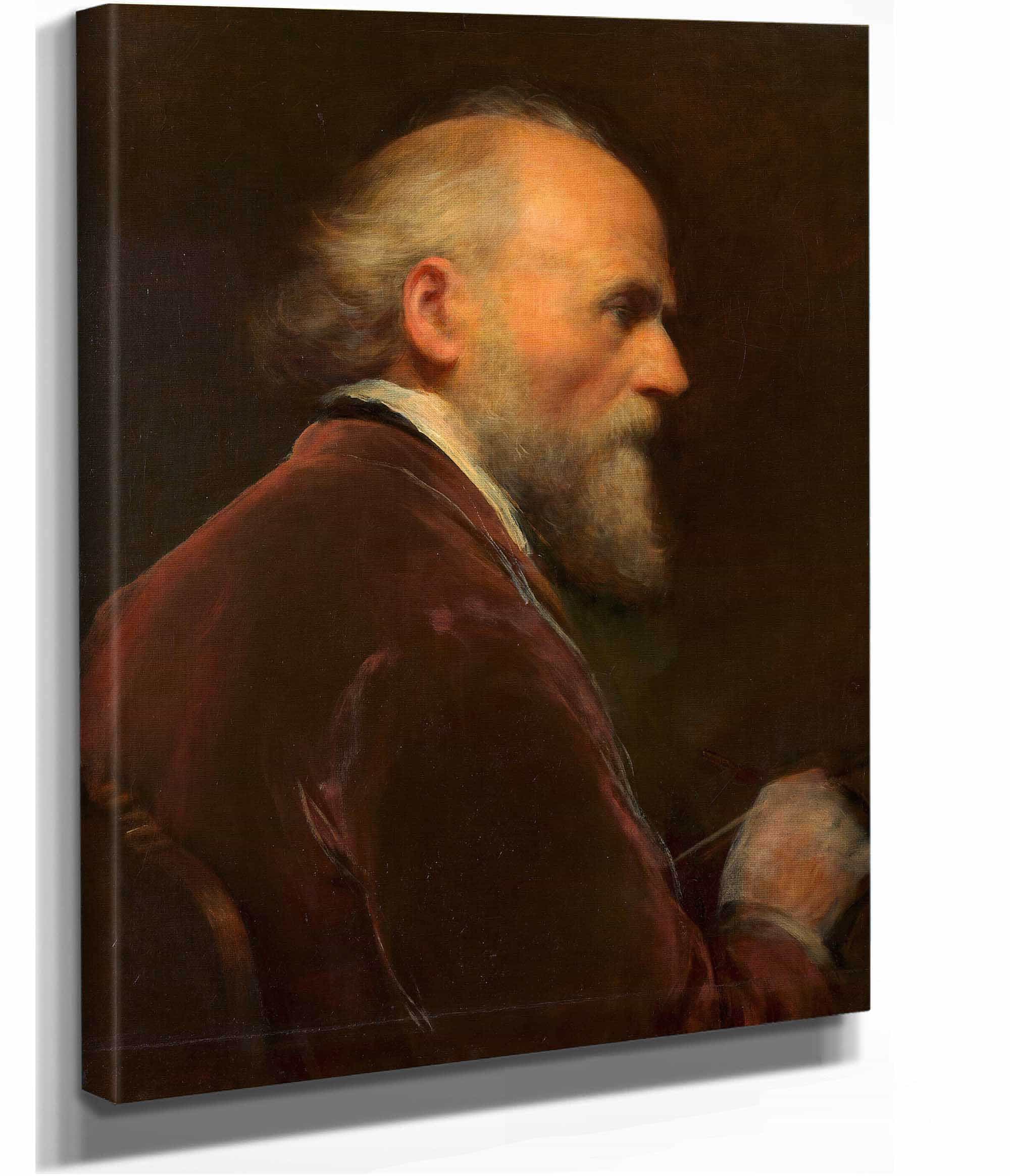 Selbstbildnis Friedrich Von Amerling  by Friedrich Von Amerling