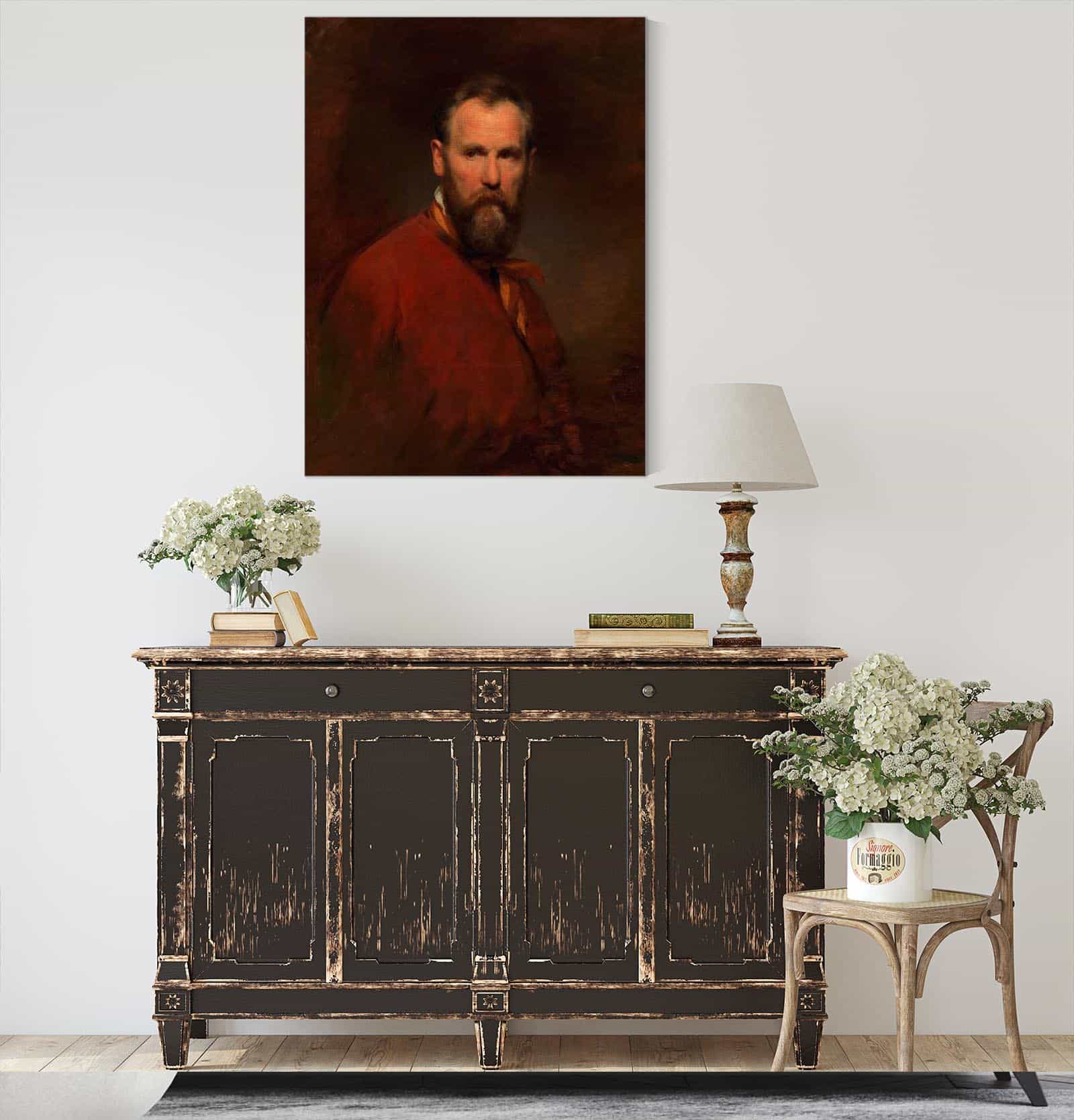 Selbstbildnis Friedrich Von Amerling  by Friedrich Von Amerling