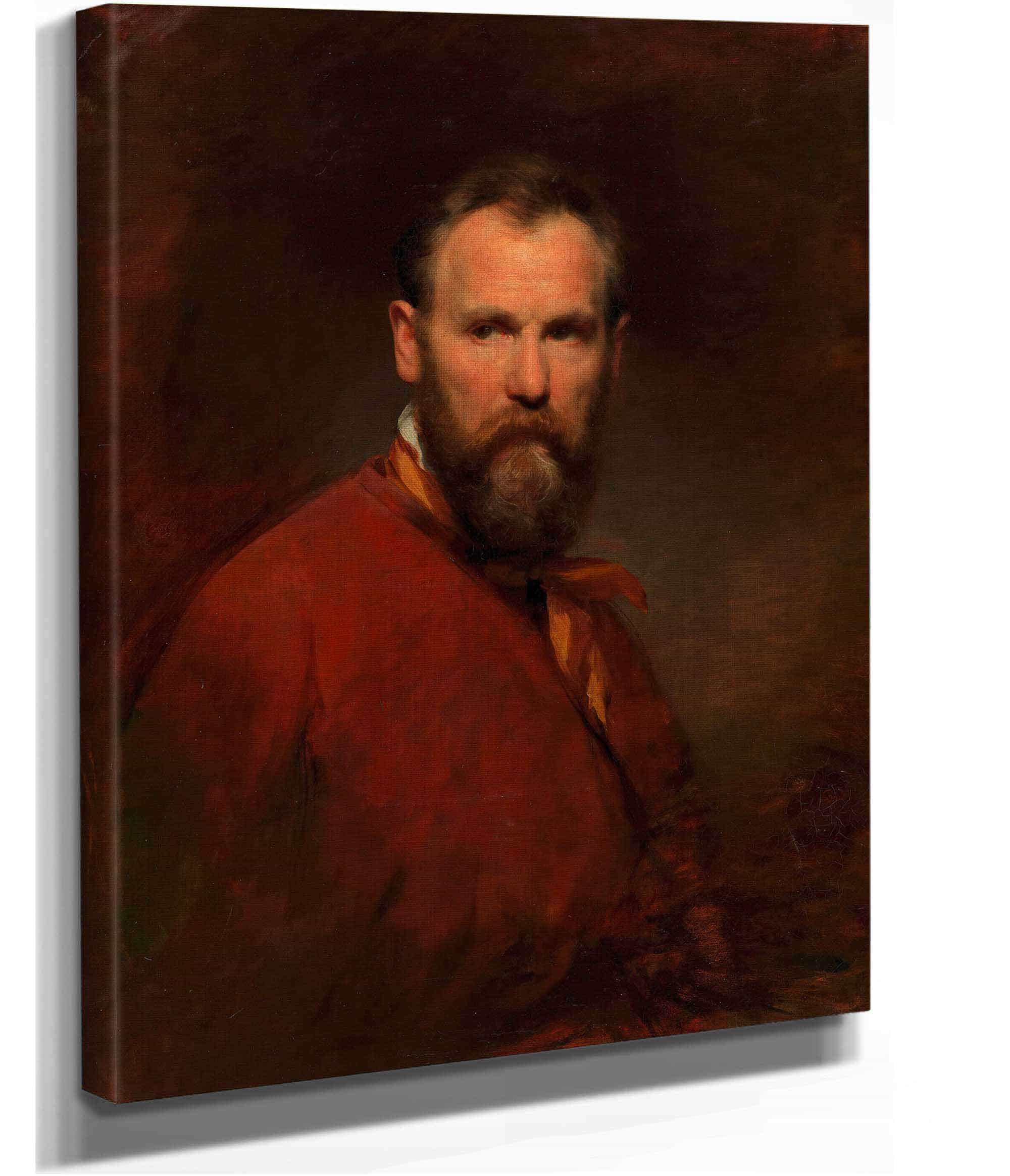 Selbstbildnis Friedrich Von Amerling  by Friedrich Von Amerling