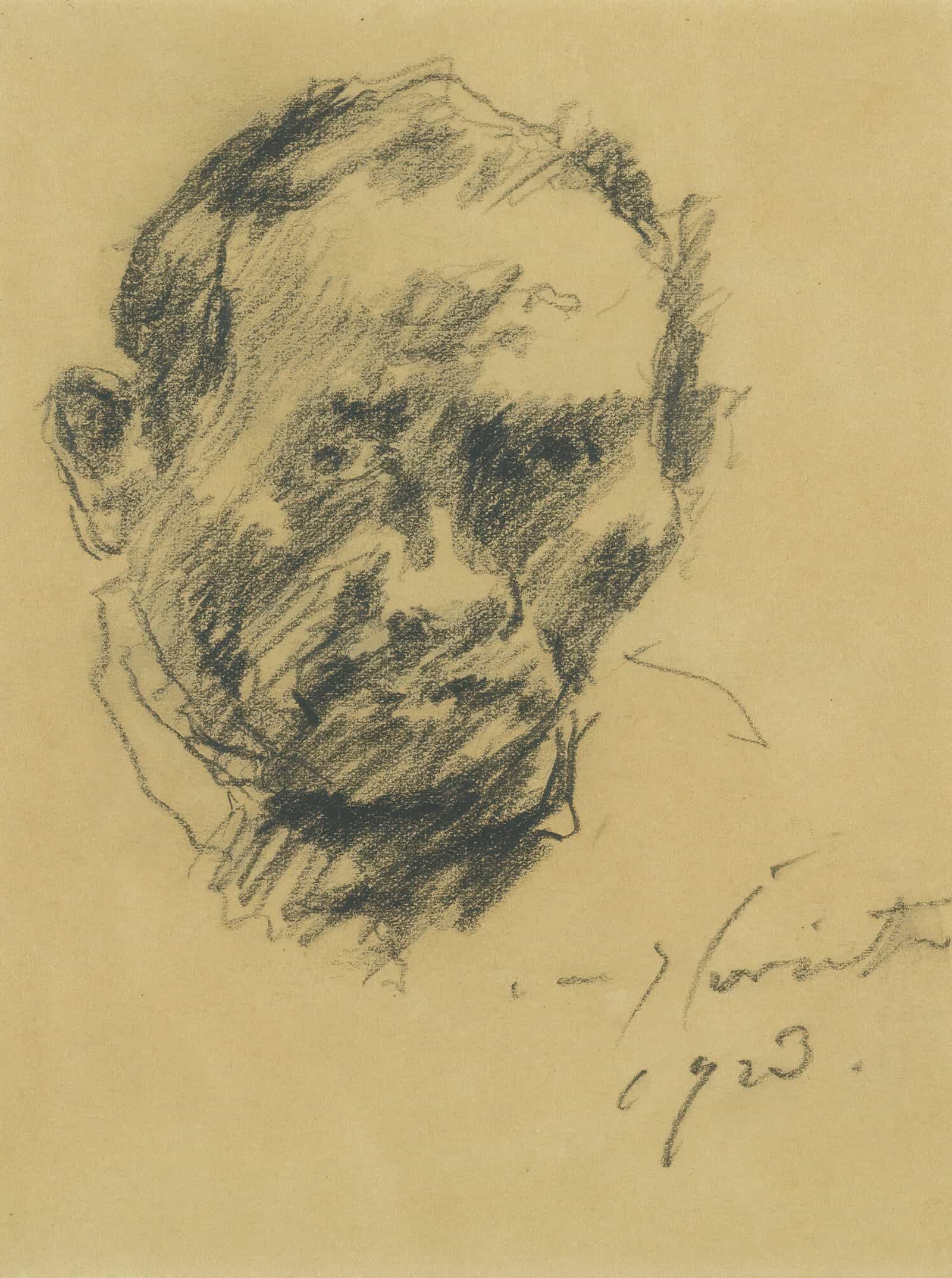 Selbstbildnis Self Portrait by Lovis Corinth