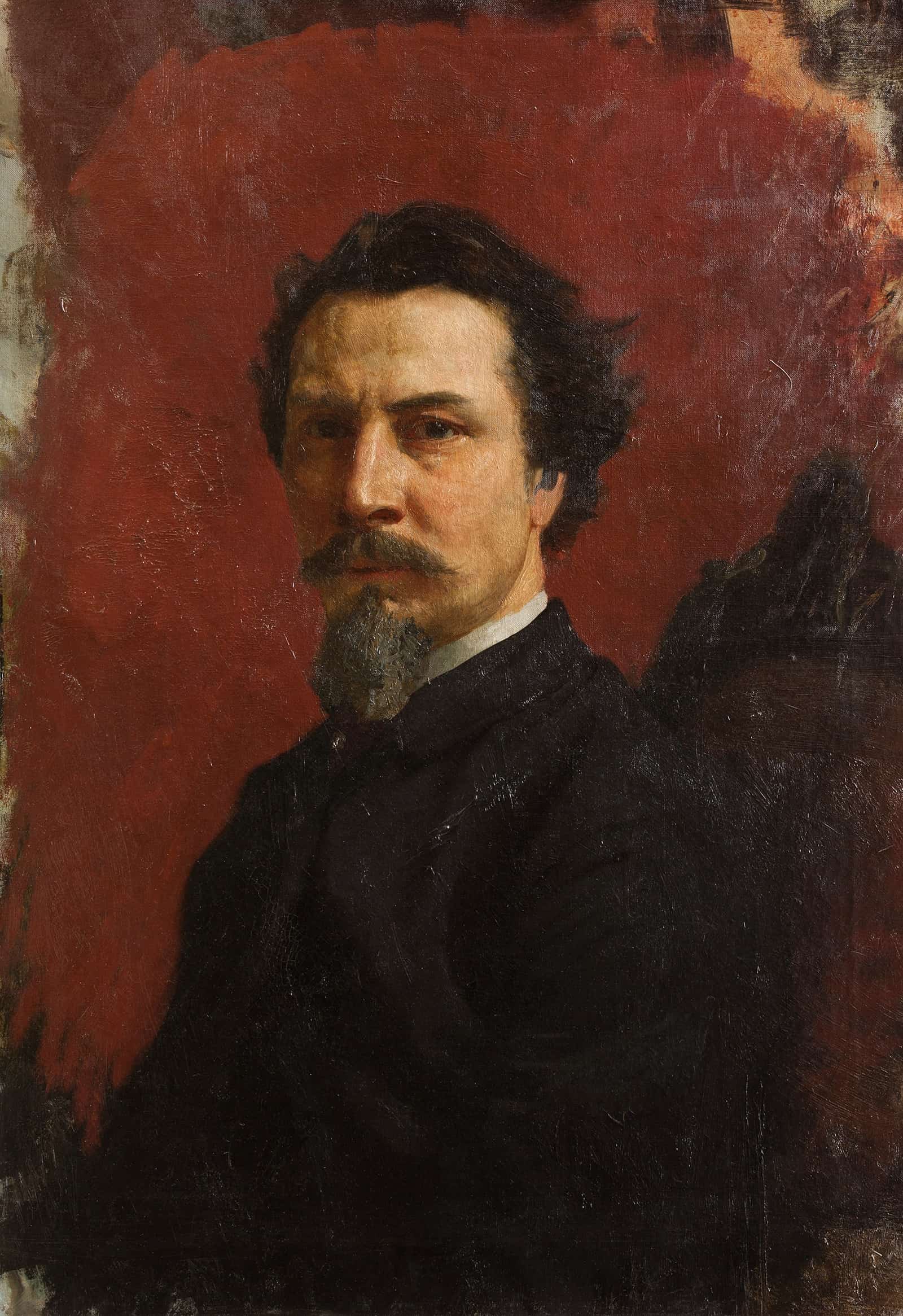 Self Portrait After by Henryk Siemiradzki
