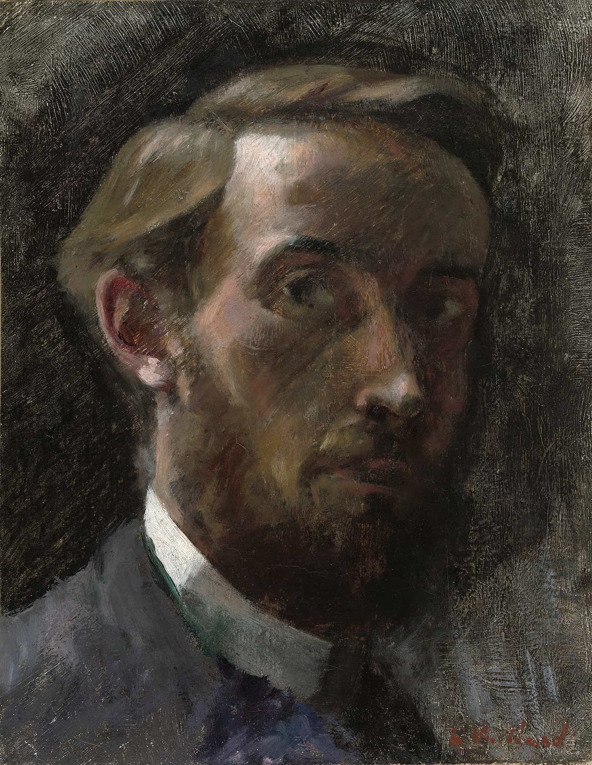 Self Portrait Aged by Edouard Vuillard