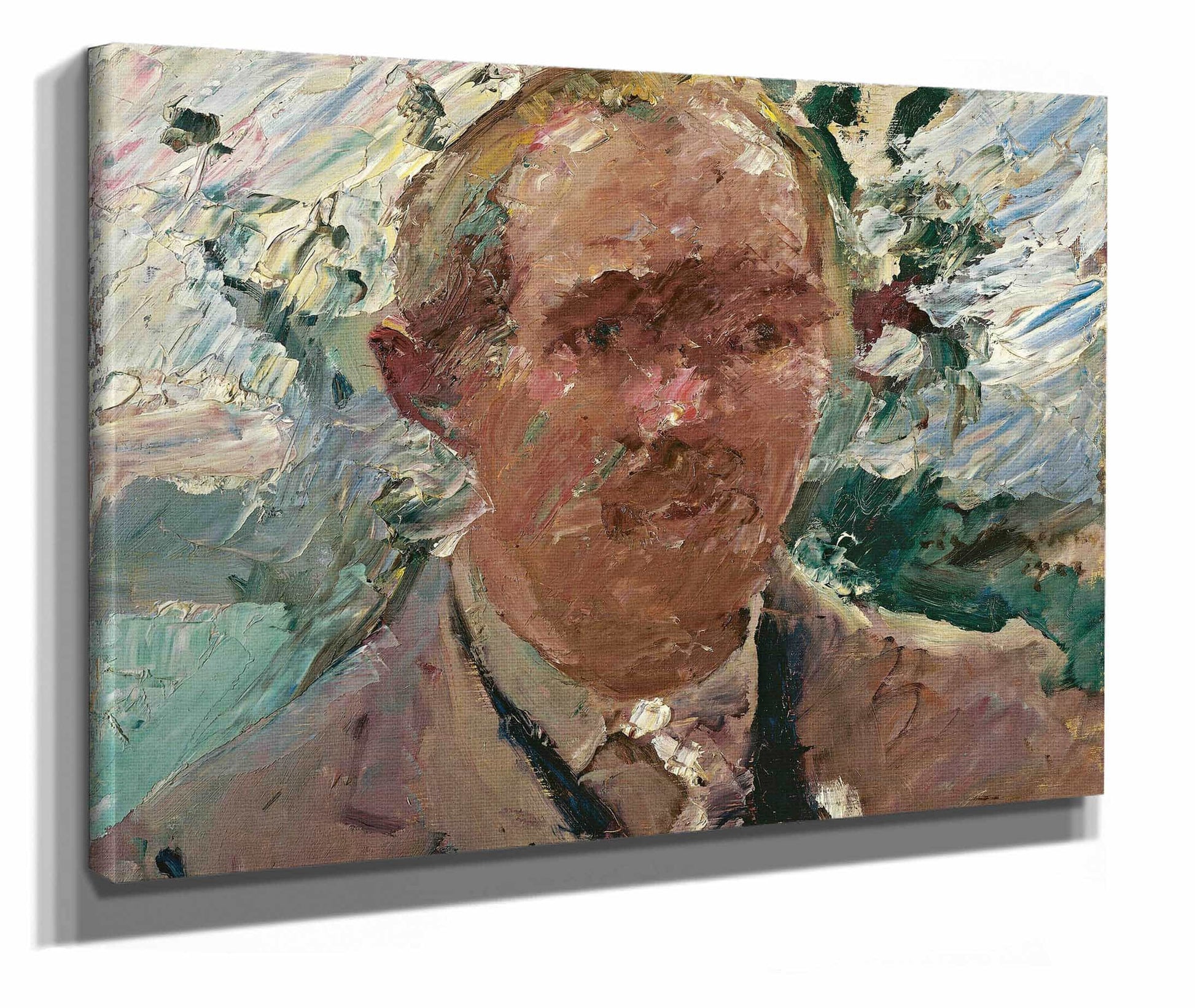 Self Portrait At Walchensee by Lovis Corinth