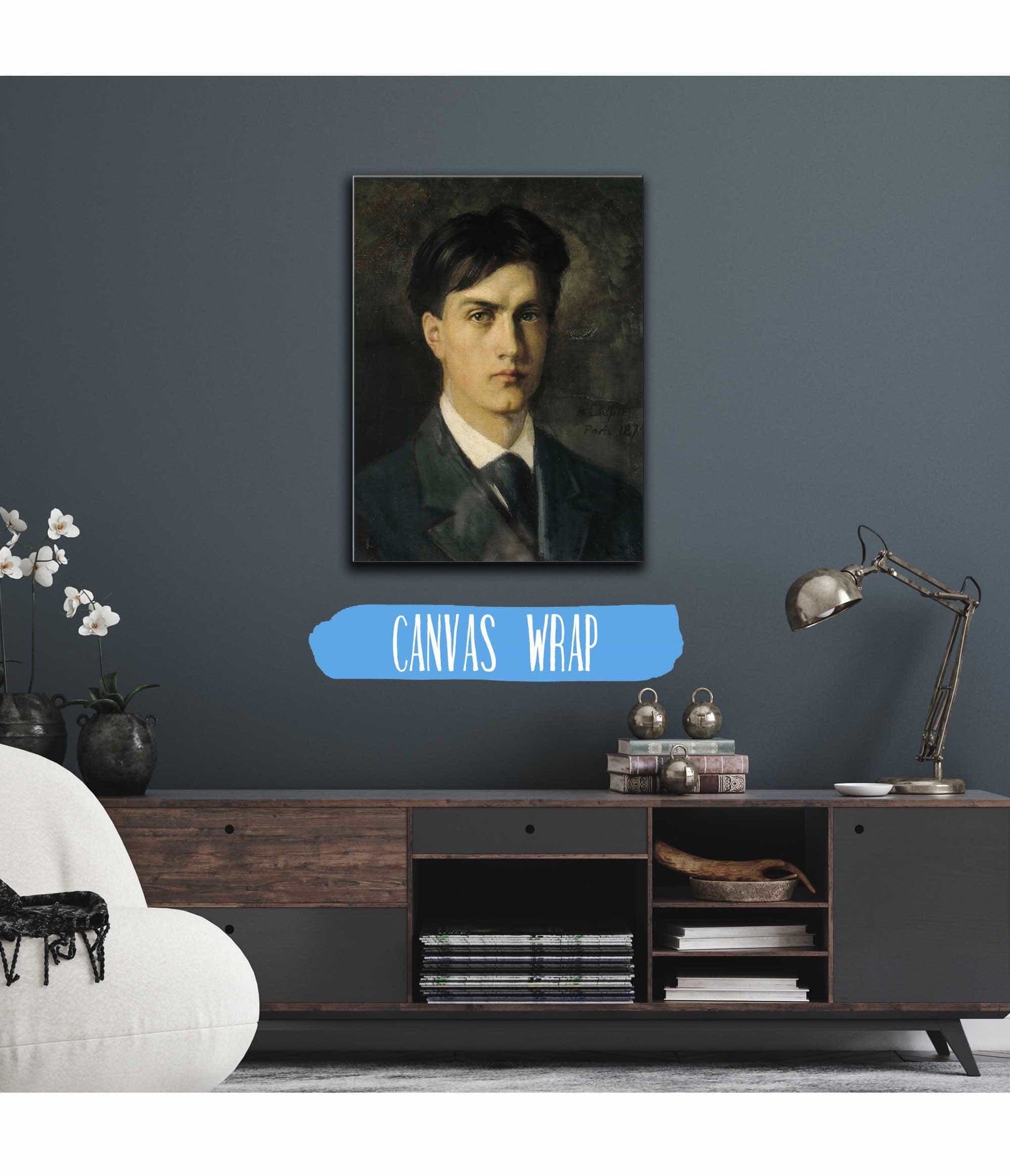 Self Portrait by Albert Edelfelt