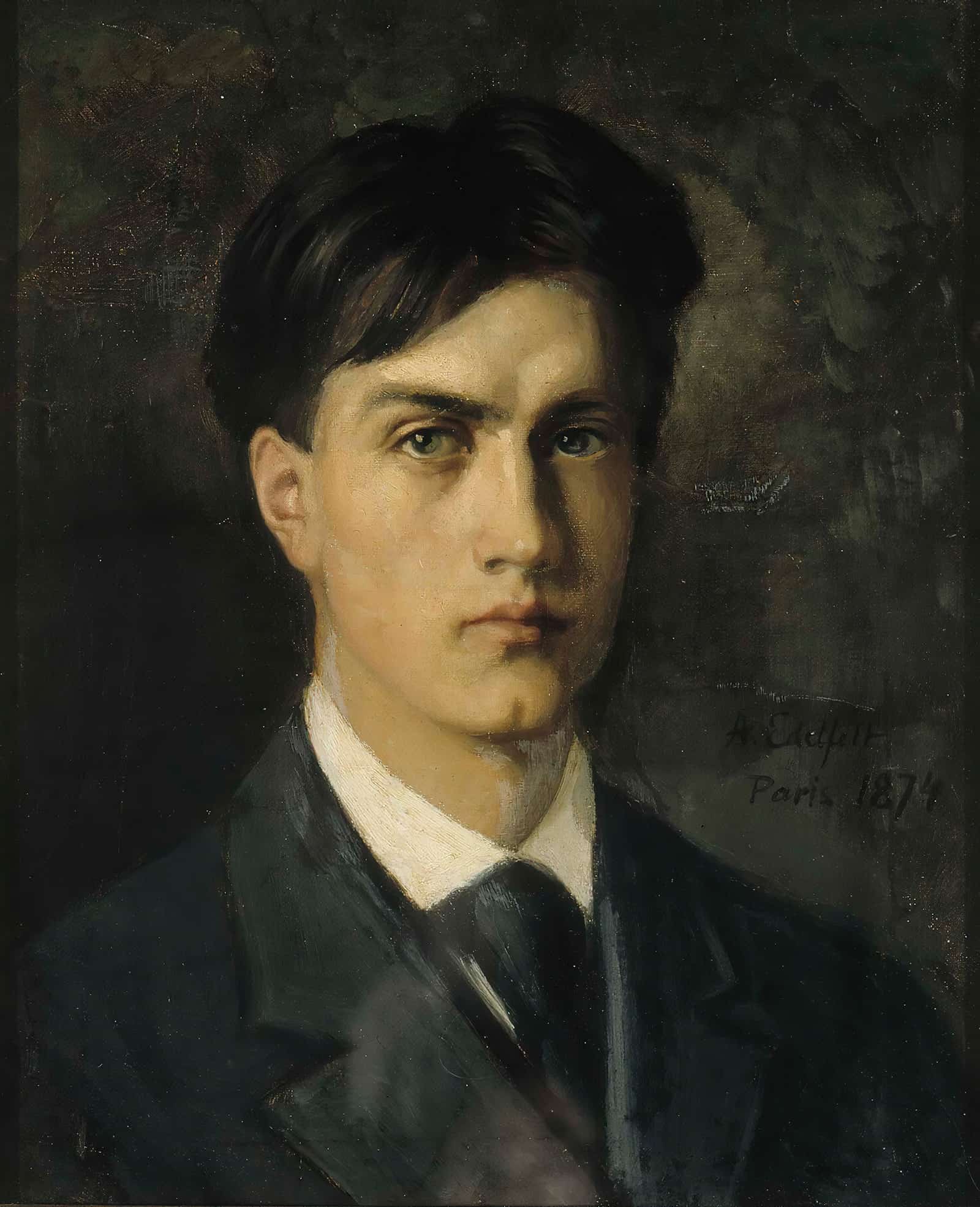 Self Portrait by Albert Edelfelt