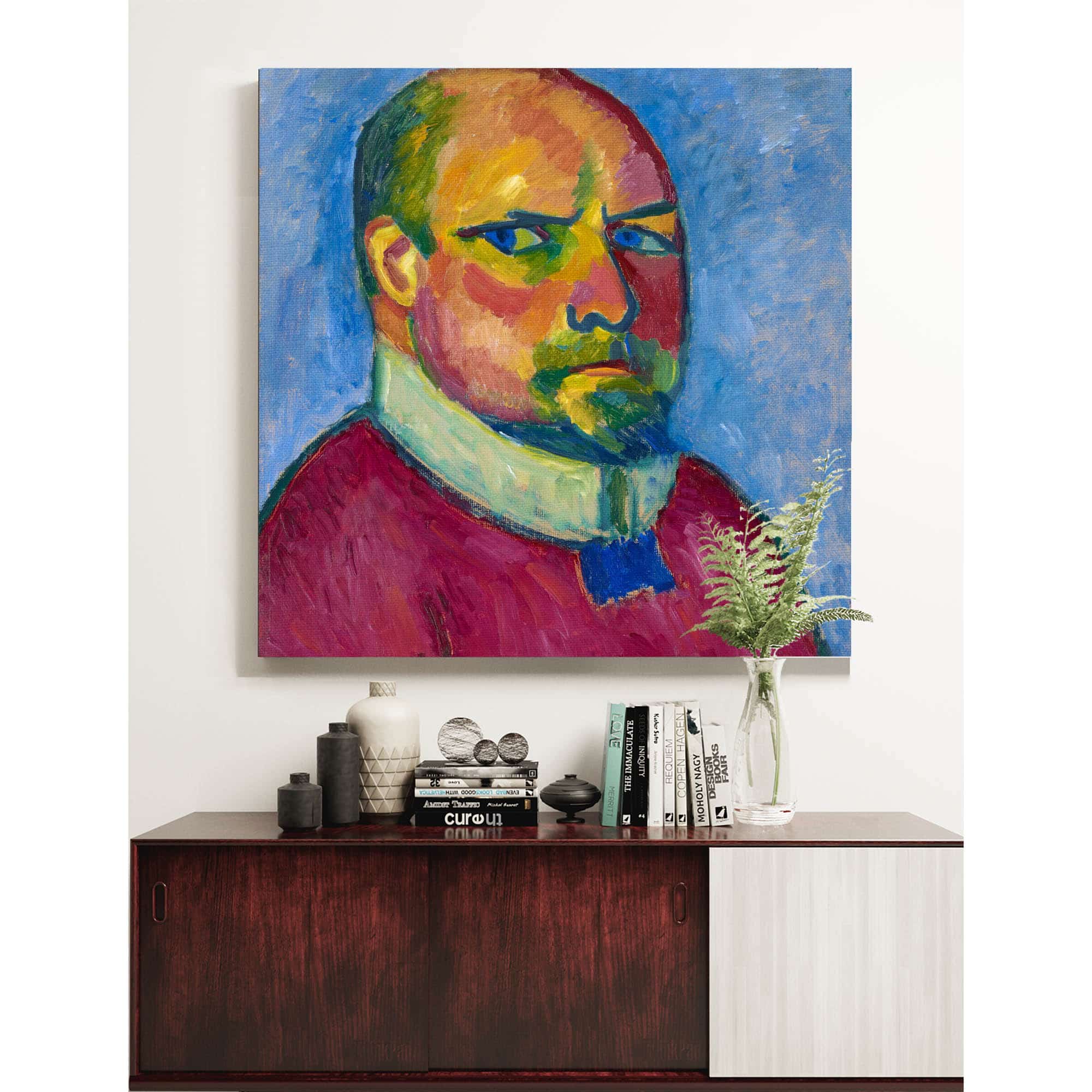 Self Portrait by Alexej Von Jawlensky