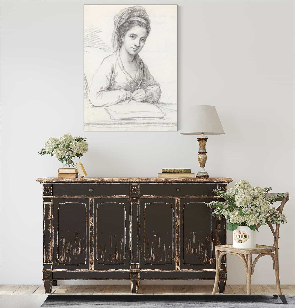 Self Portrait by Angelica Kauffmann