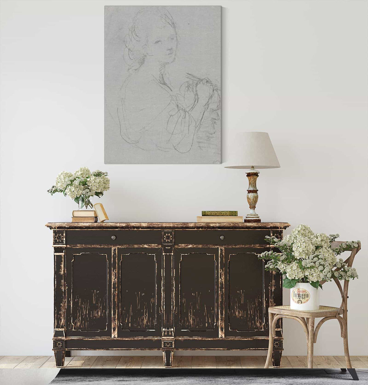 Self Portrait by Angelica Kauffmann