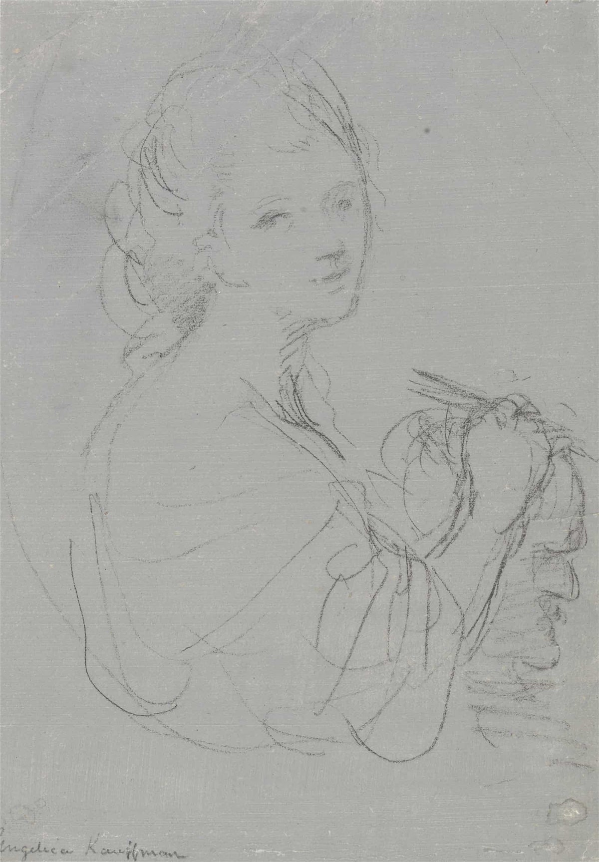 Self Portrait by Angelica Kauffmann