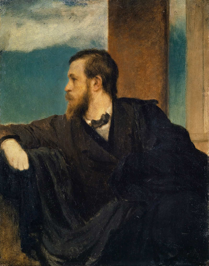 Self Portrait by Arnold Bocklin