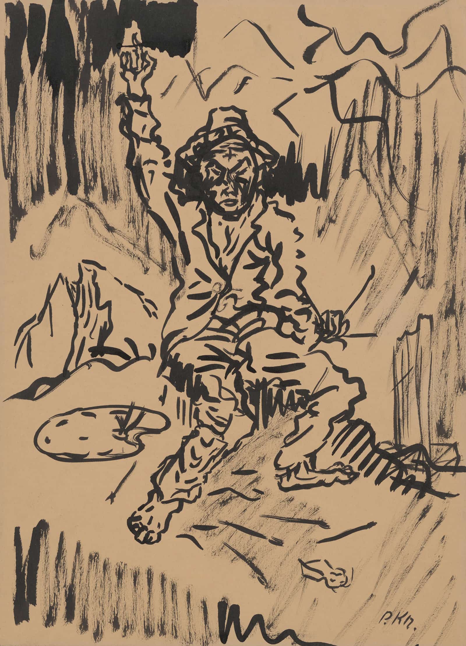 Self Portrait by Arnold Peter Weisz Kubincan