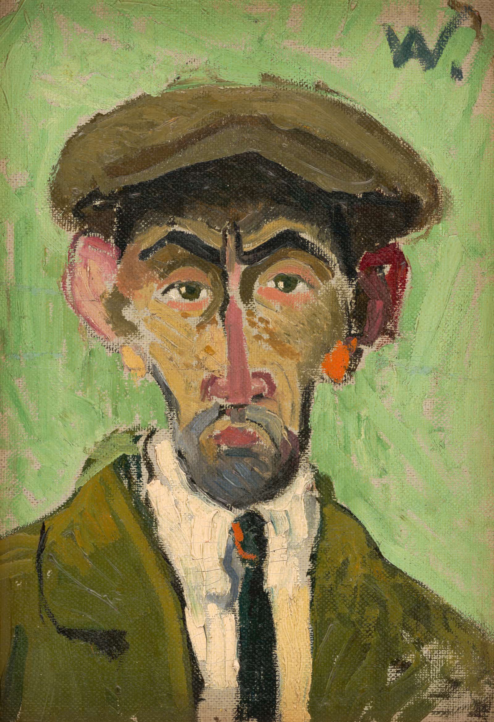 Self Portrait by Arnold Peter Weisz Kubincan