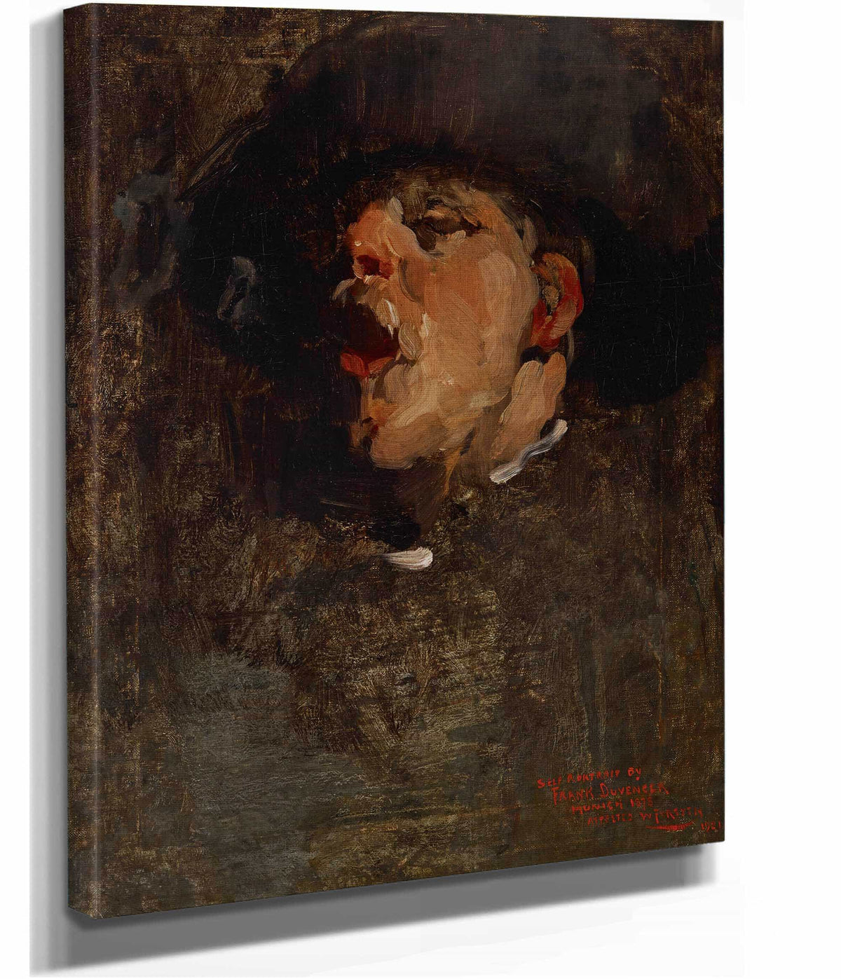 Self Portrait by Frank Duveneck