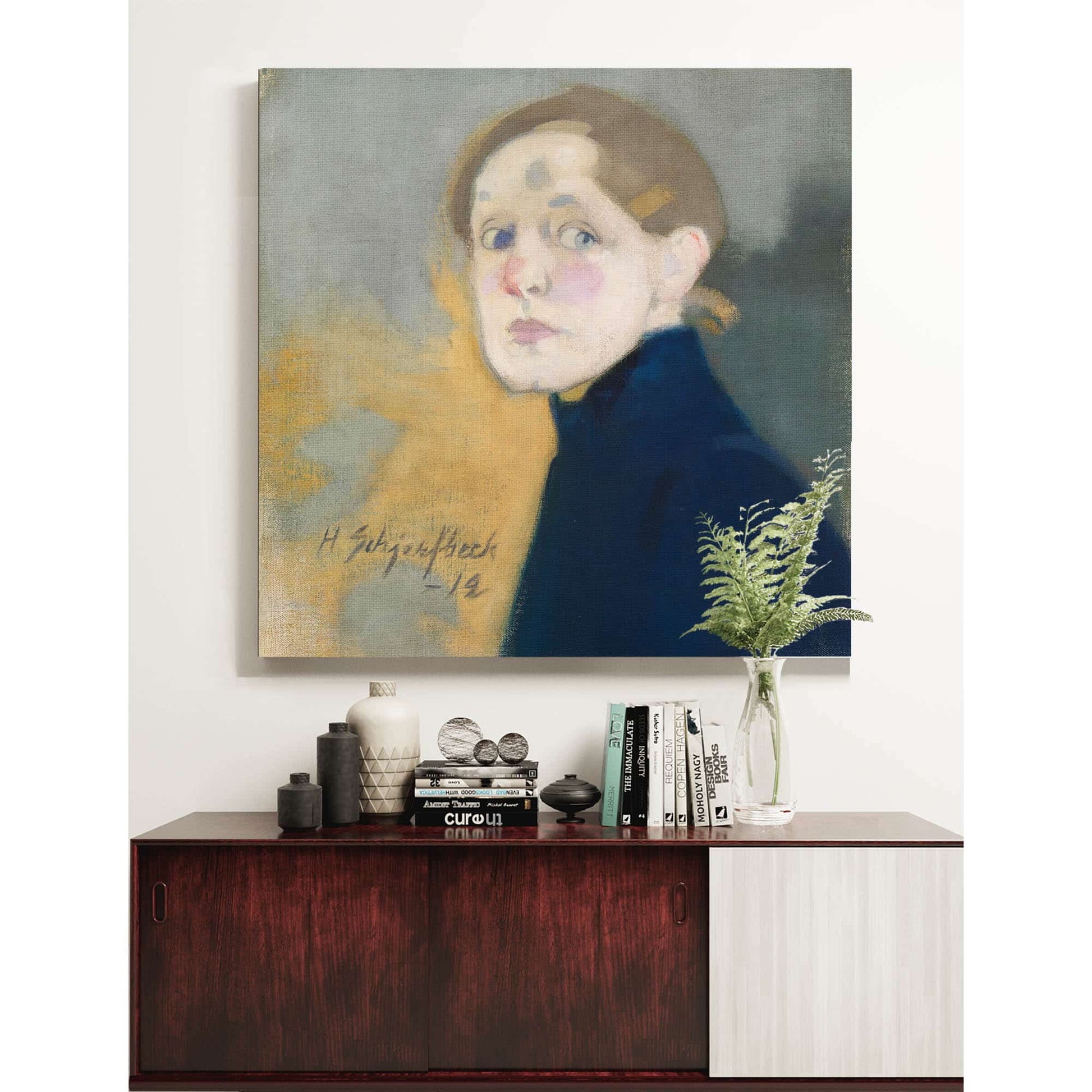 Self Portrait by Helene Schjerfbeck
