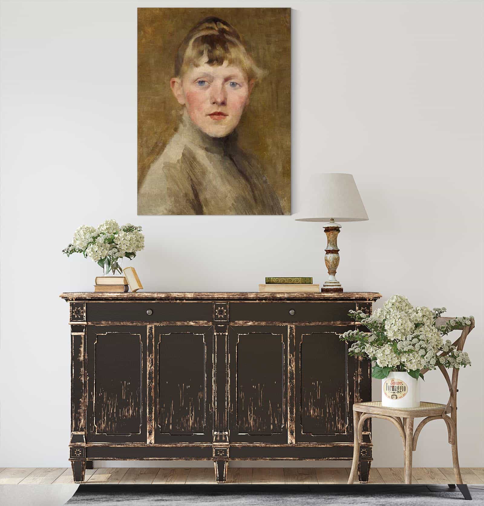 Self Portrait by Helene Schjerfbeck