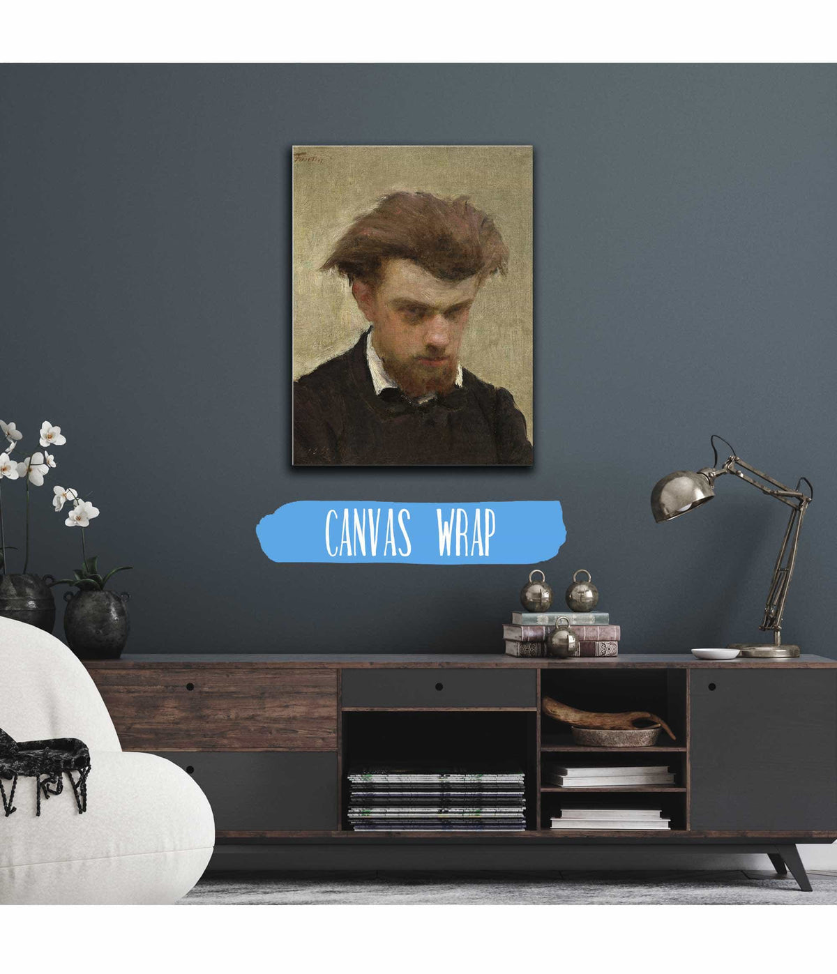 Self Portrait by Henri Fantin Latour