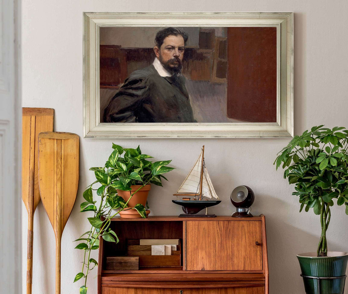 Self Portrait  by Joaquin Sorolla