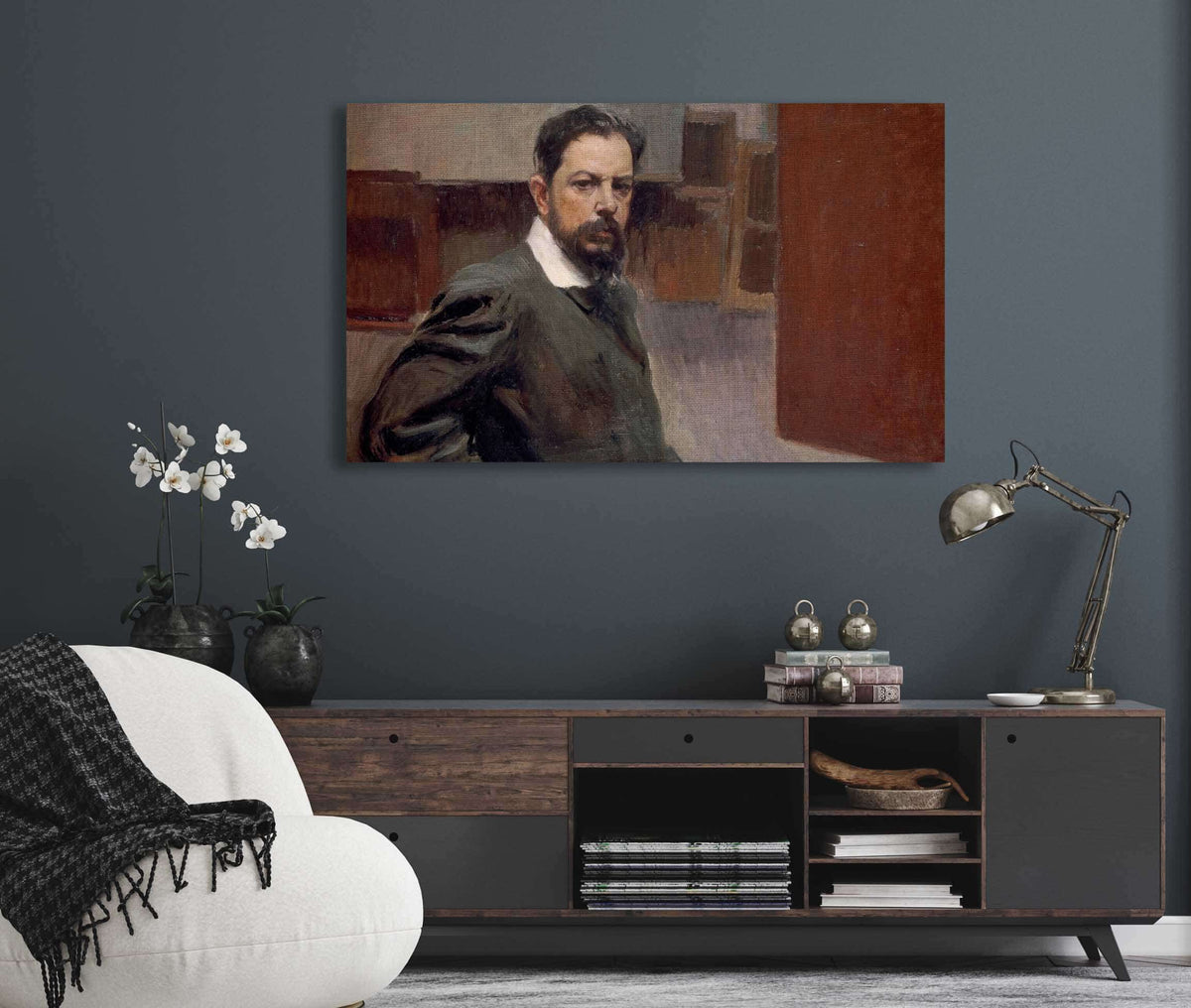 Self Portrait  by Joaquin Sorolla