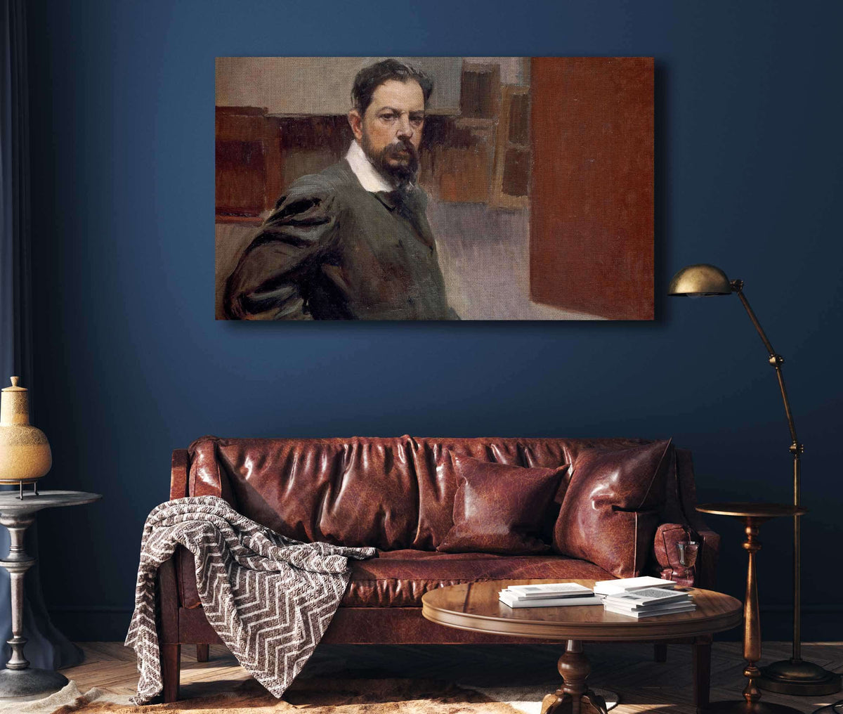 Self Portrait  by Joaquin Sorolla