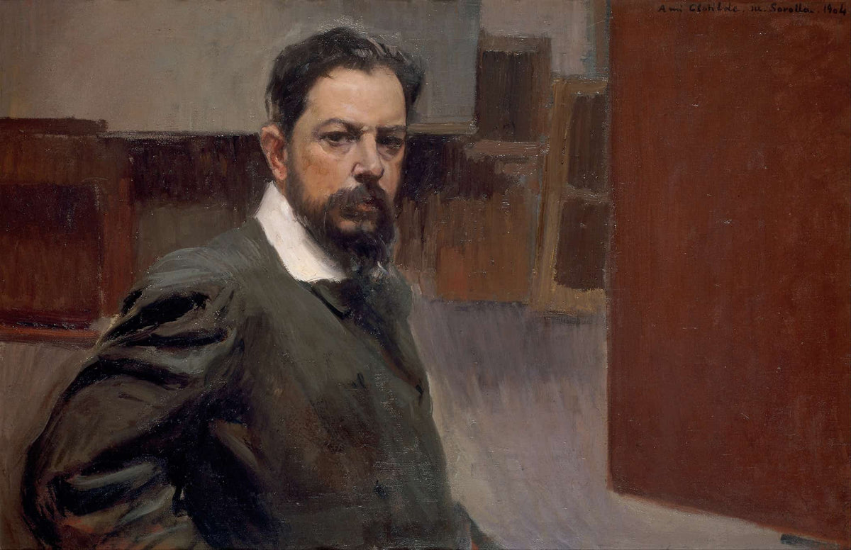 Self Portrait  by Joaquin Sorolla