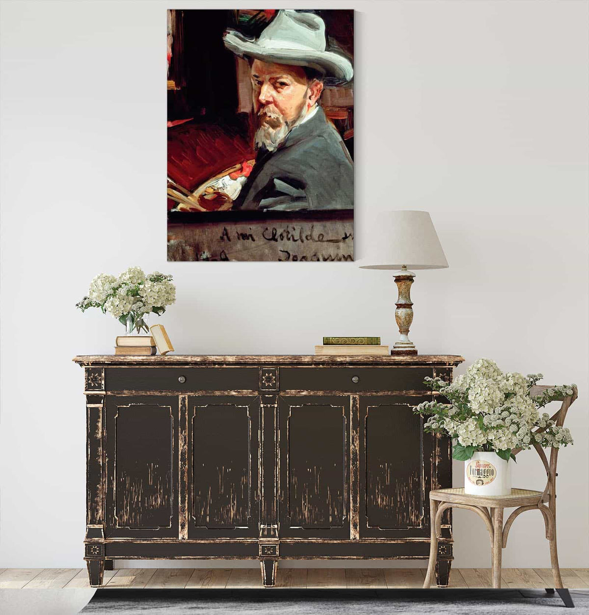 Self Portrait  by Joaquin Sorolla