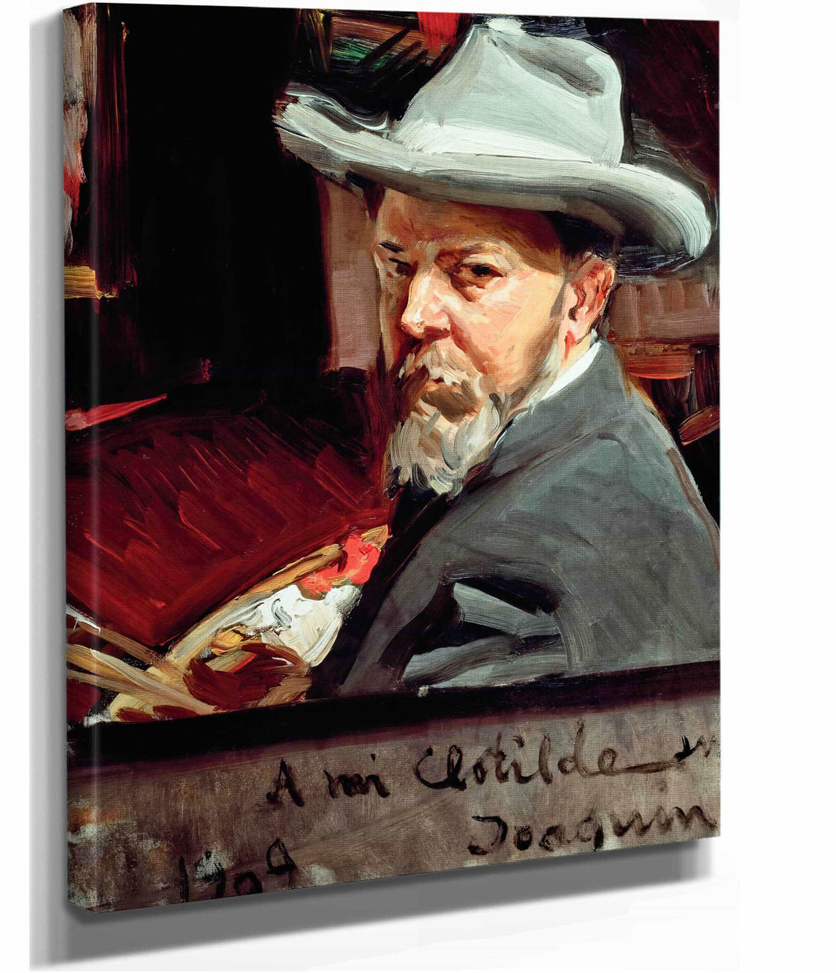 Self Portrait  by Joaquin Sorolla
