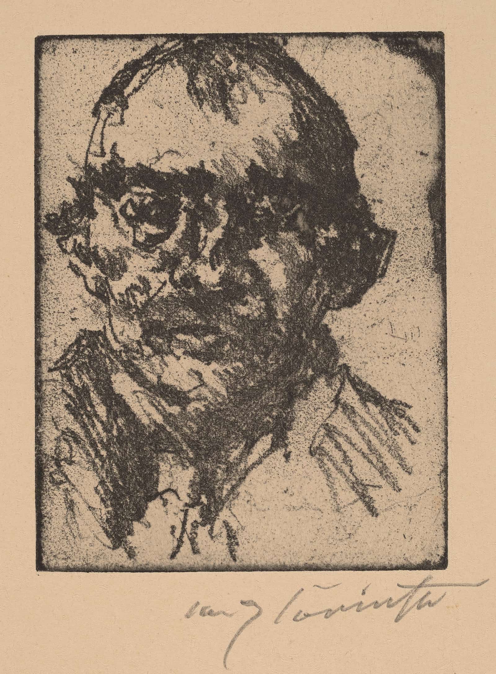 Self Portrait by Lovis Corinth