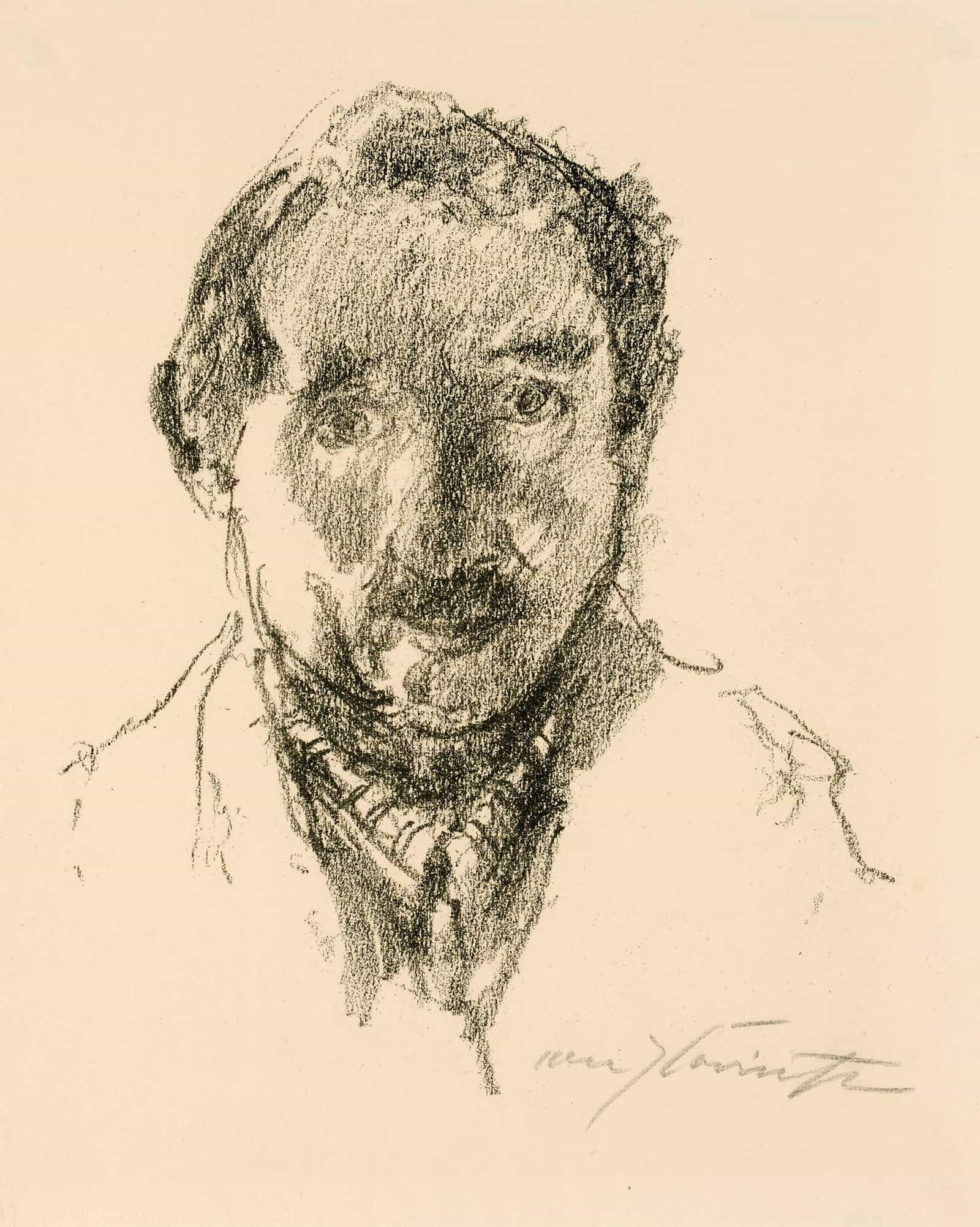 Self Portrait by Lovis Corinth