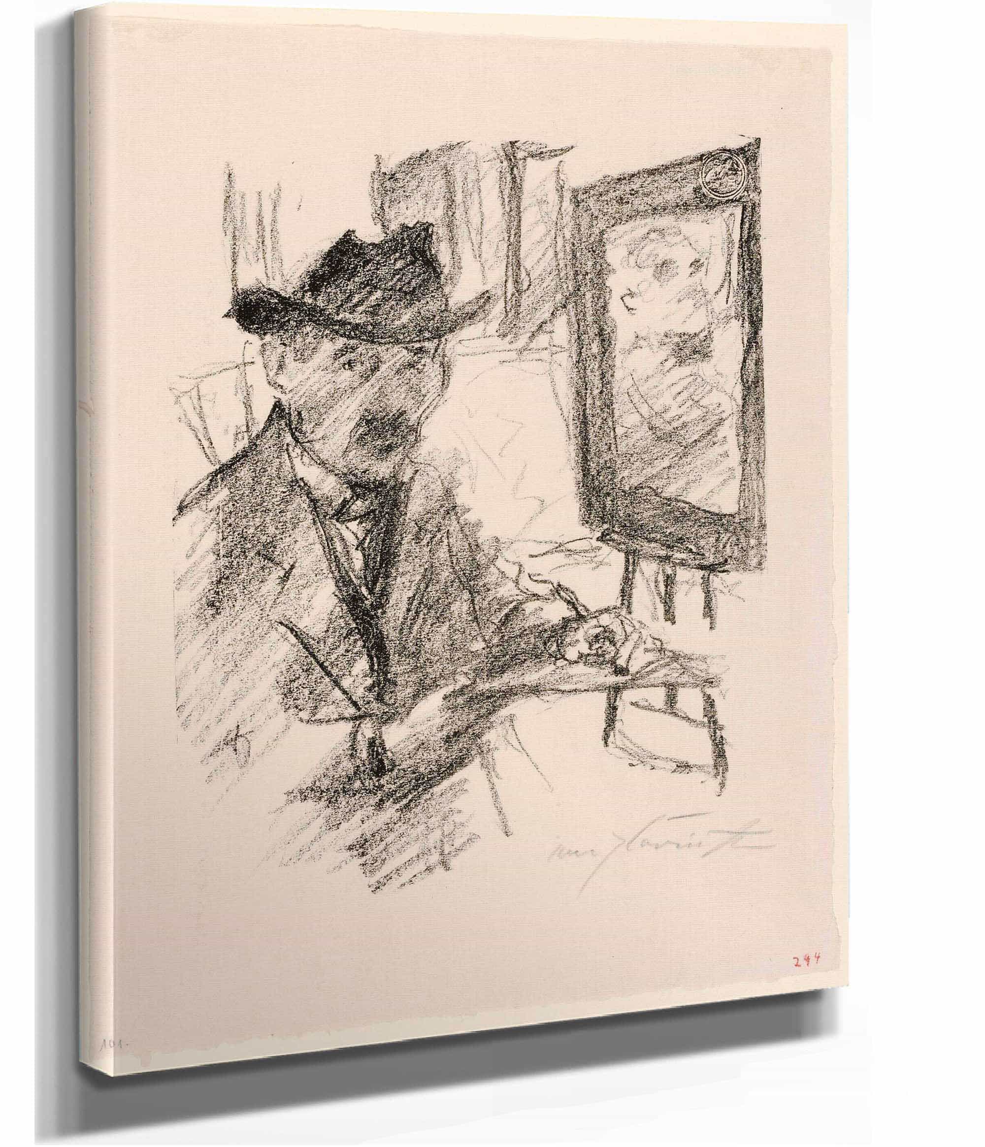 Self Portrait by Lovis Corinth
