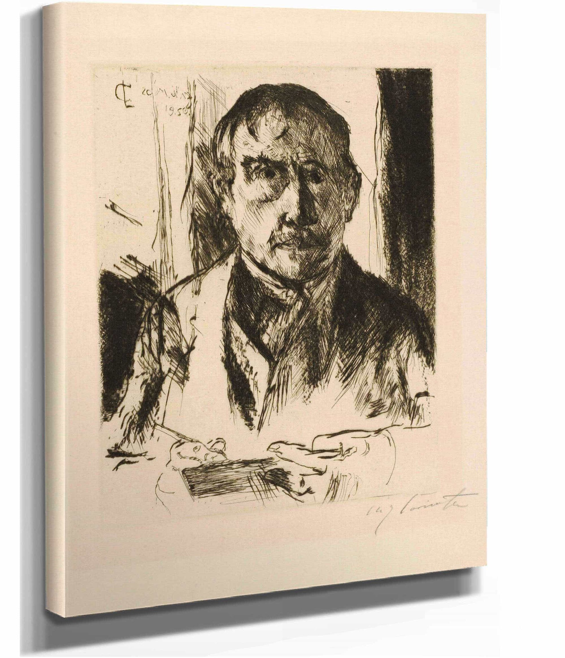 Self Portrait by Lovis Corinth