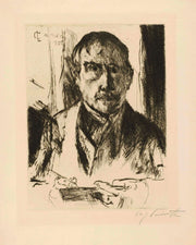 Self Portrait by Lovis Corinth