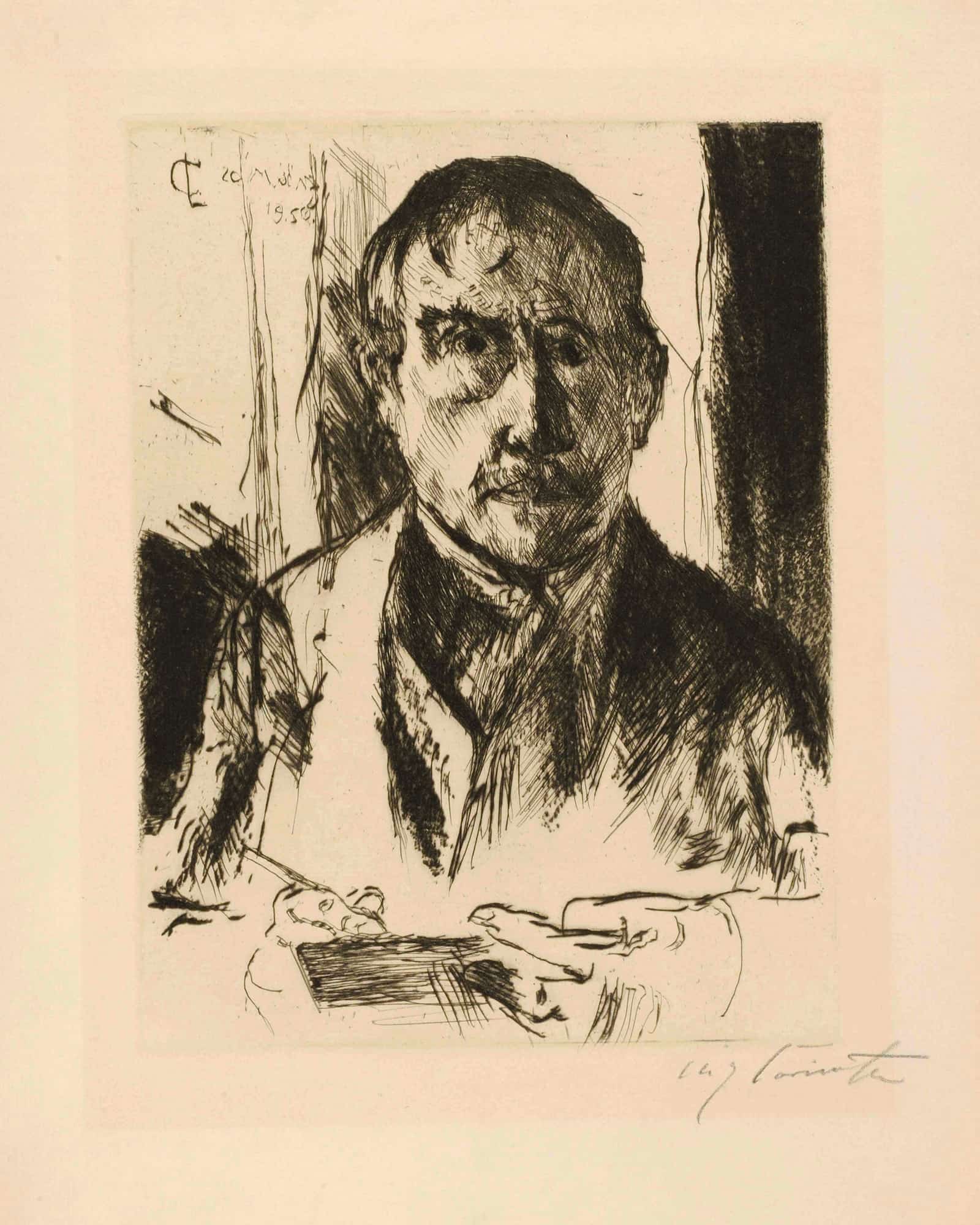 Self Portrait by Lovis Corinth