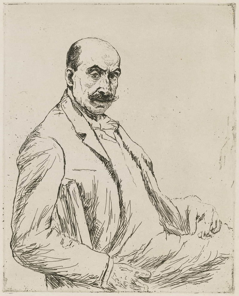 Self Portrait by Max Liebermann