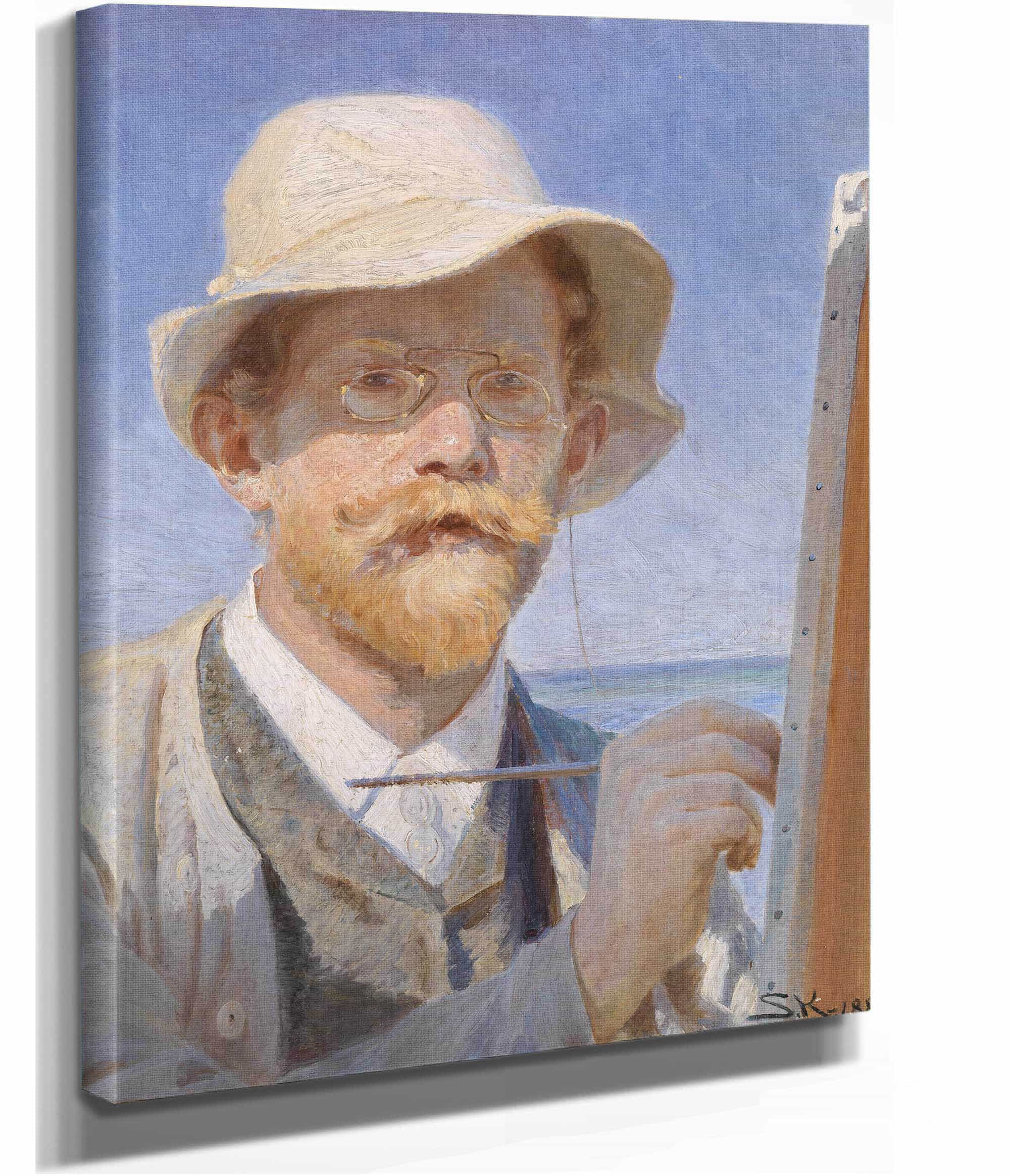 Self Portrait by Peder Severin Kroyer