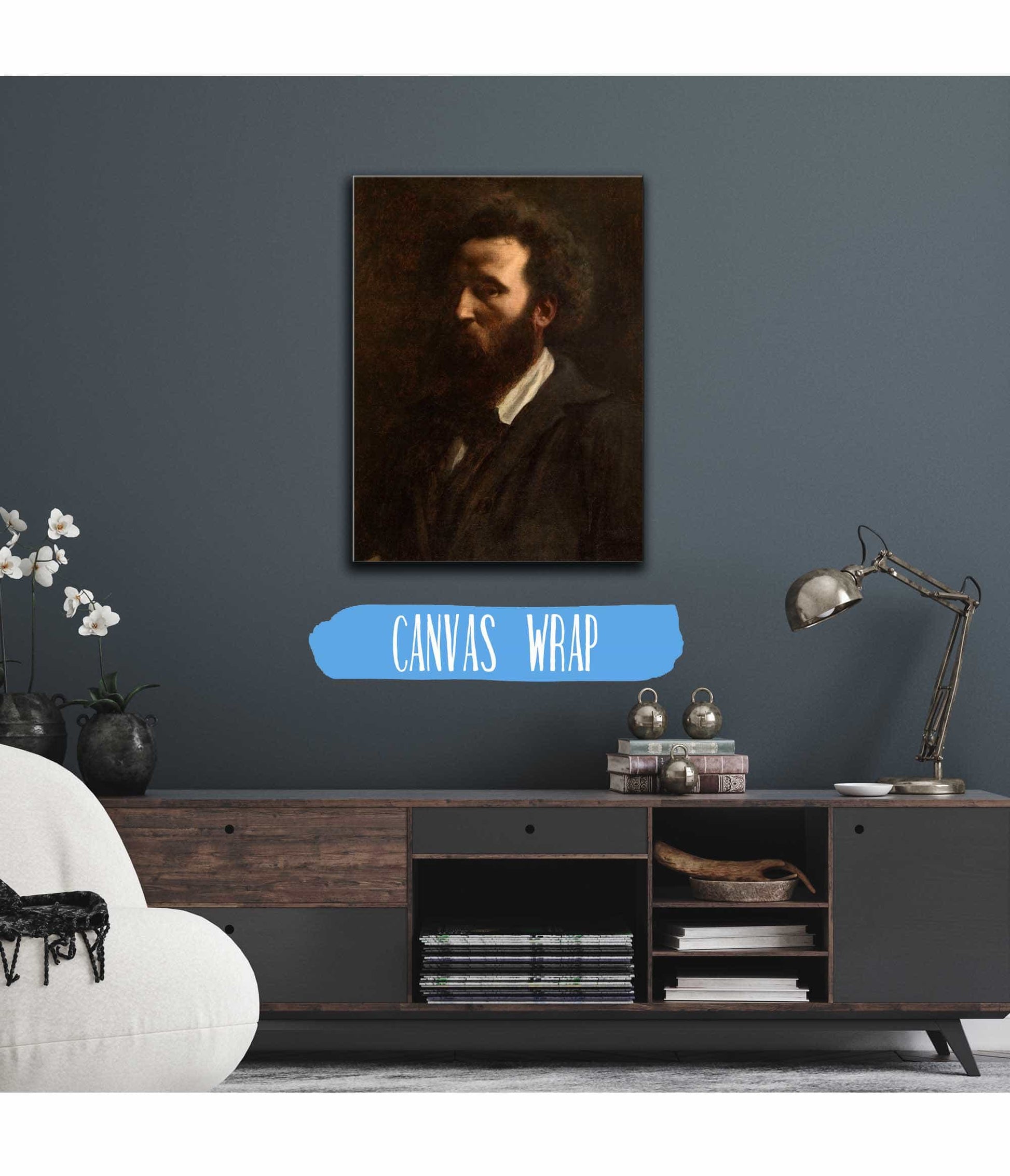 Self Portrait by Pierre Puvis De Chavannes