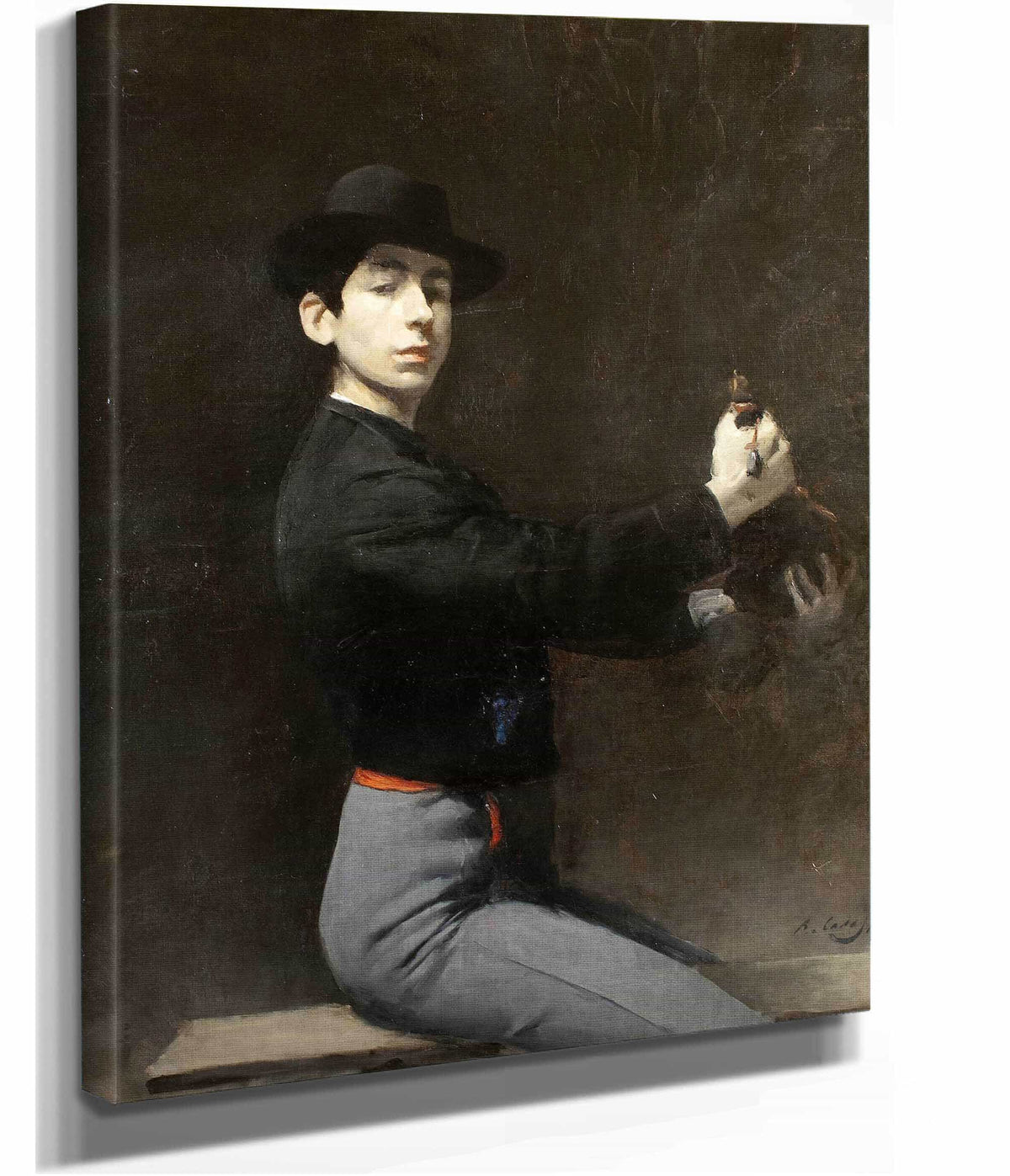 Self Portrait by Ramon Casas